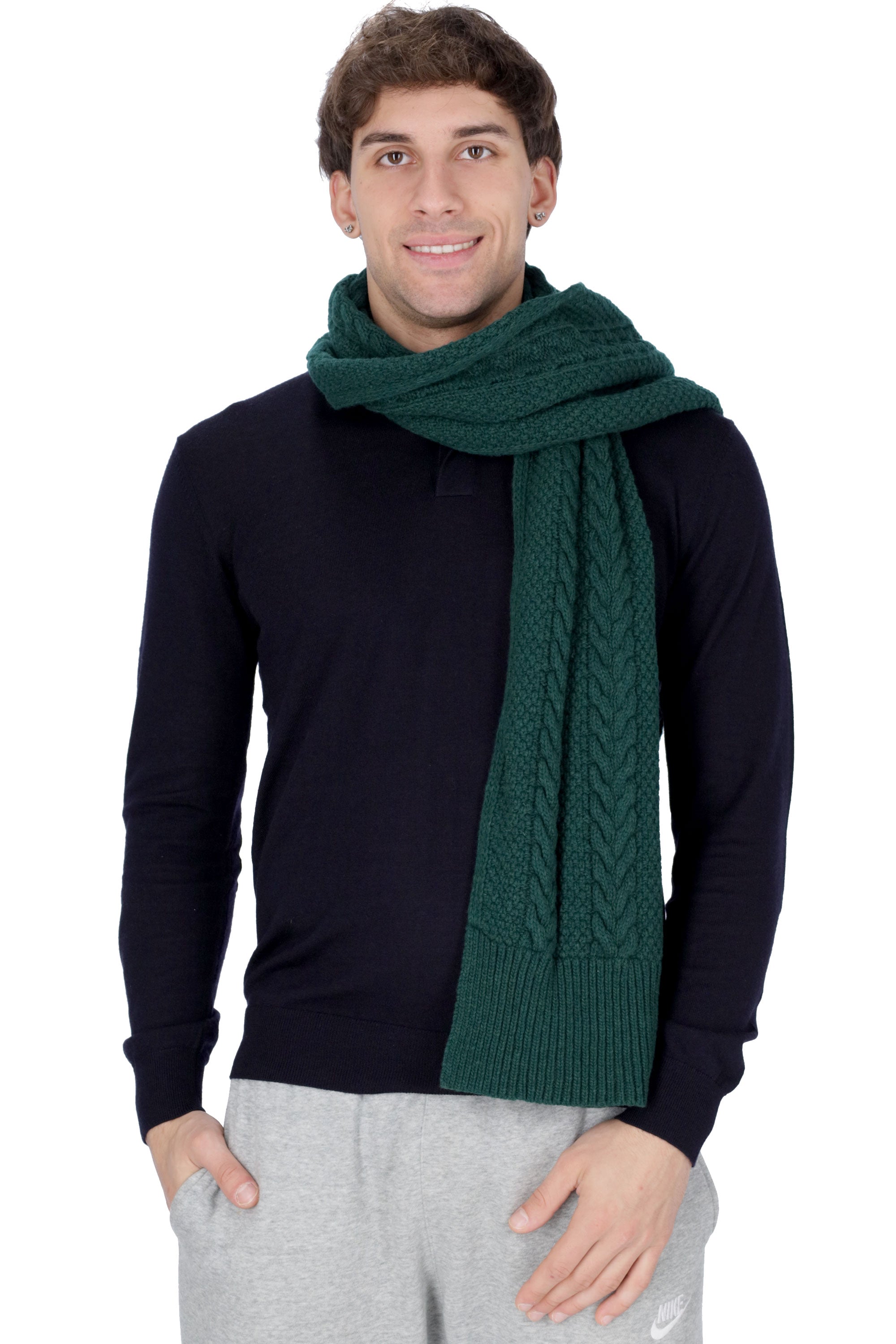 VERDE SCURO | LIU JO UOMO - U DF4028MA37C Sciarpa