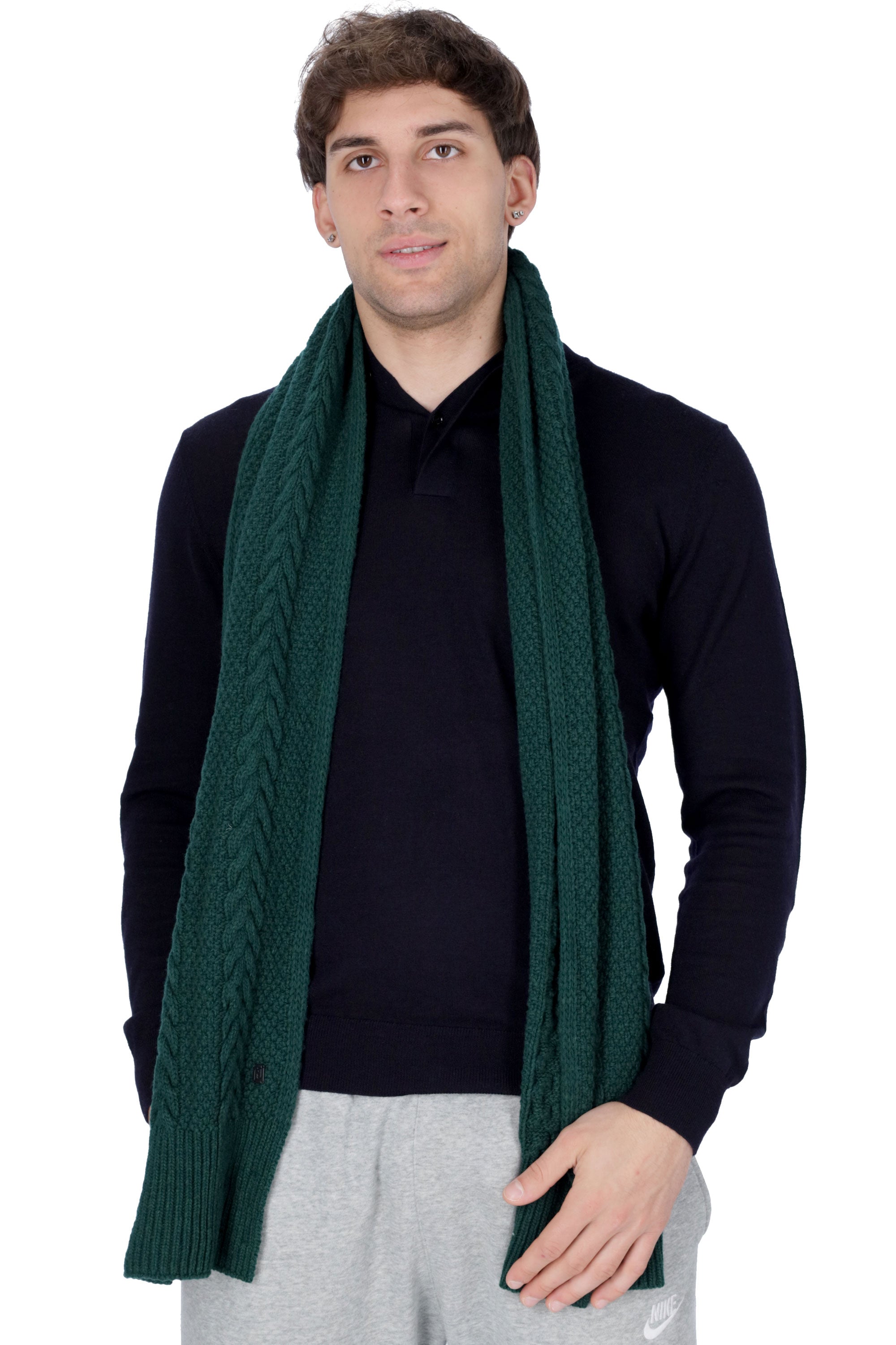 VERDE SCURO | LIU JO UOMO - U DF4028MA37C Sciarpa