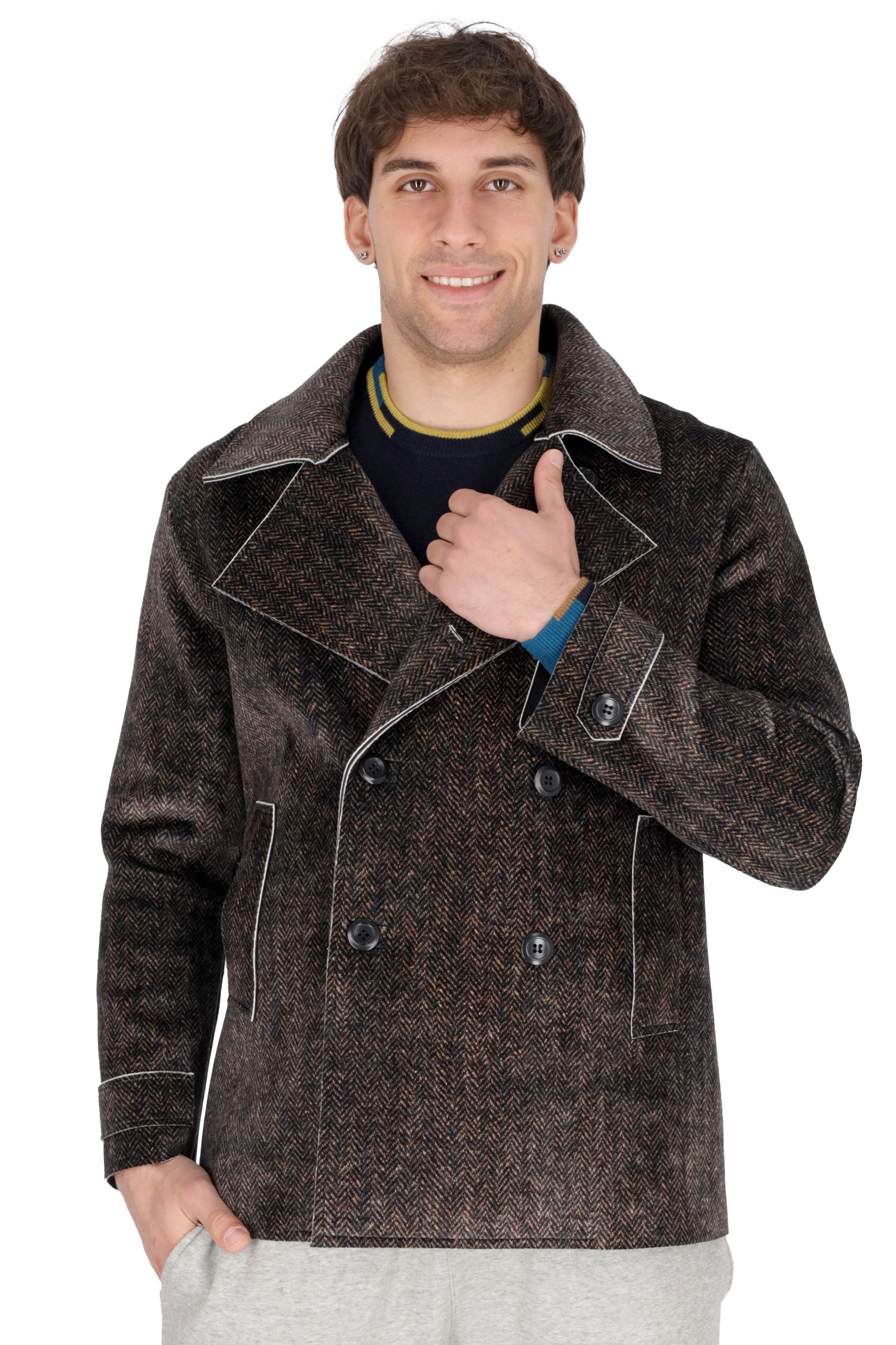 MARRONE | CLOCHIC HOMME - U SVEZIATFH Cappotto
