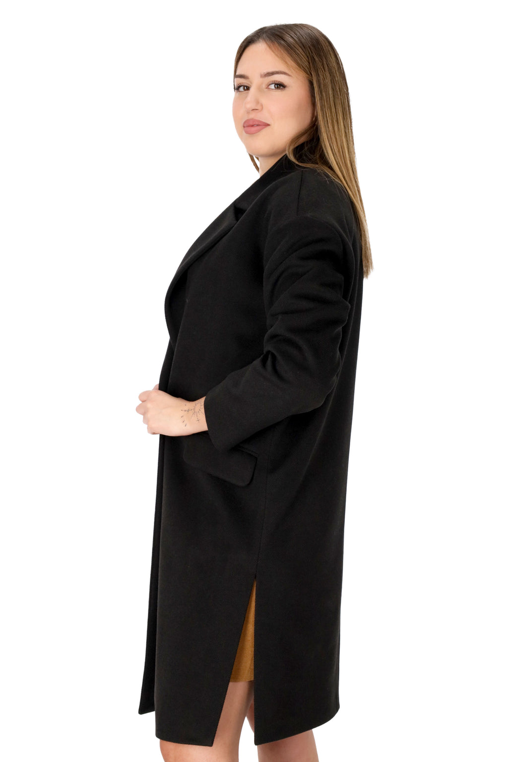 NERO | SPAGO DONNA - D AFRICA Cappotto