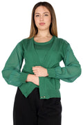 VERDE | CRISTINA EFFE - D B9 Cardigan