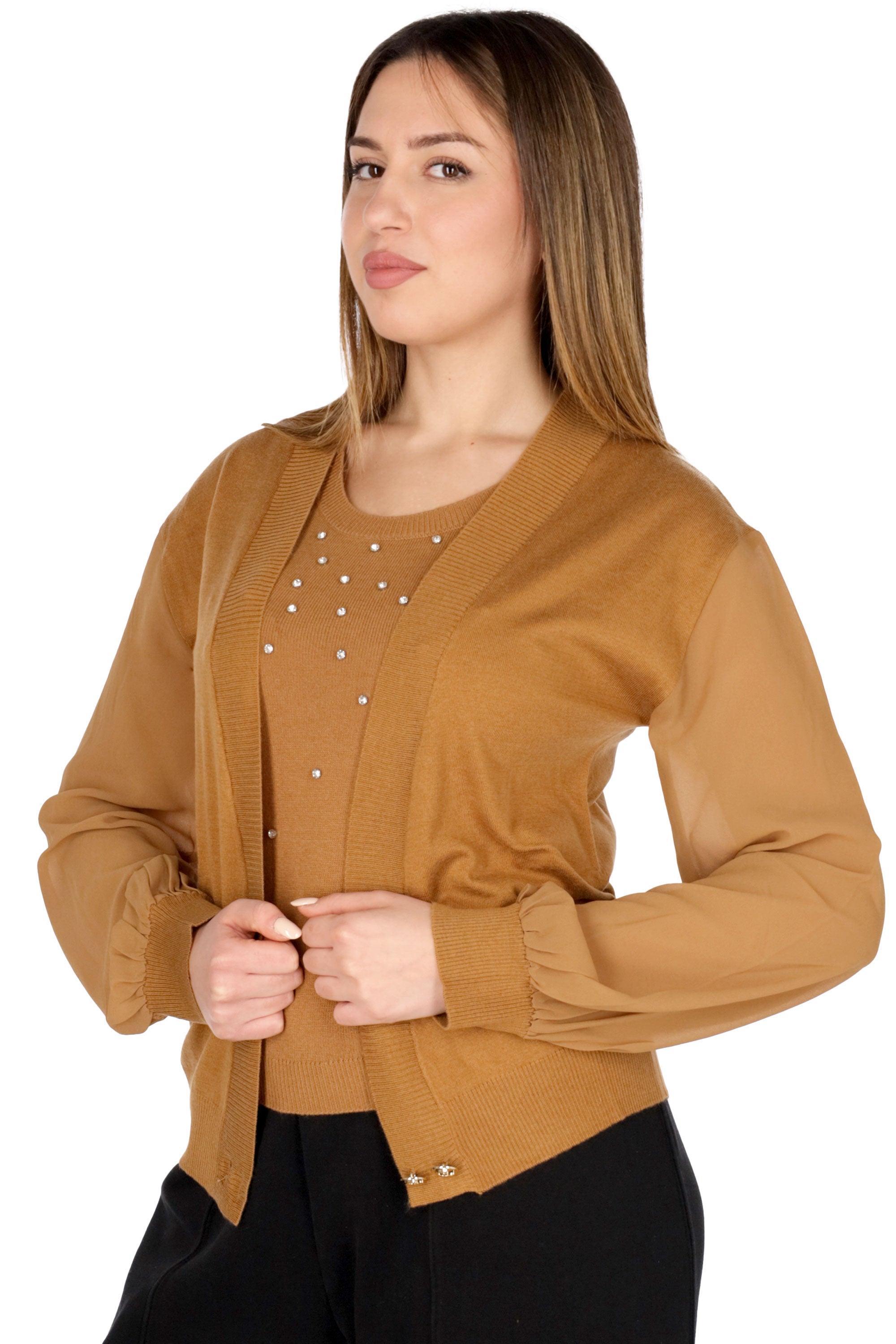 CAMMELLO | CRISTINA EFFE - D B9 Cardigan