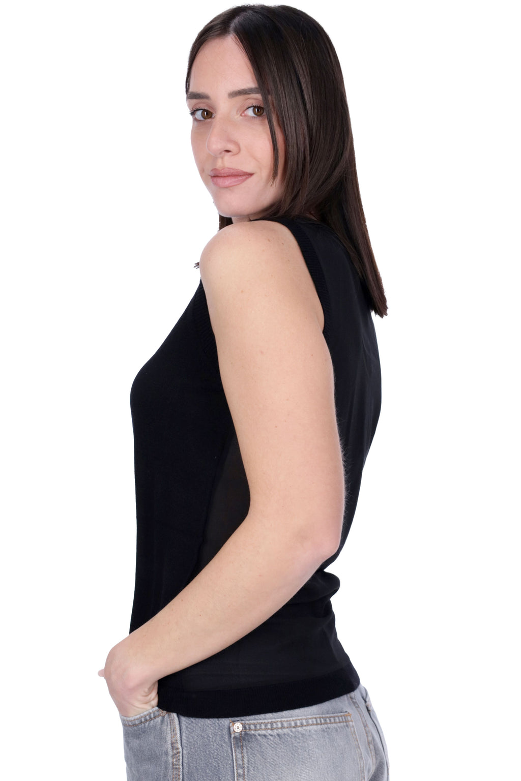 NERO | CRISTINA EFFE - D B8 Gilet