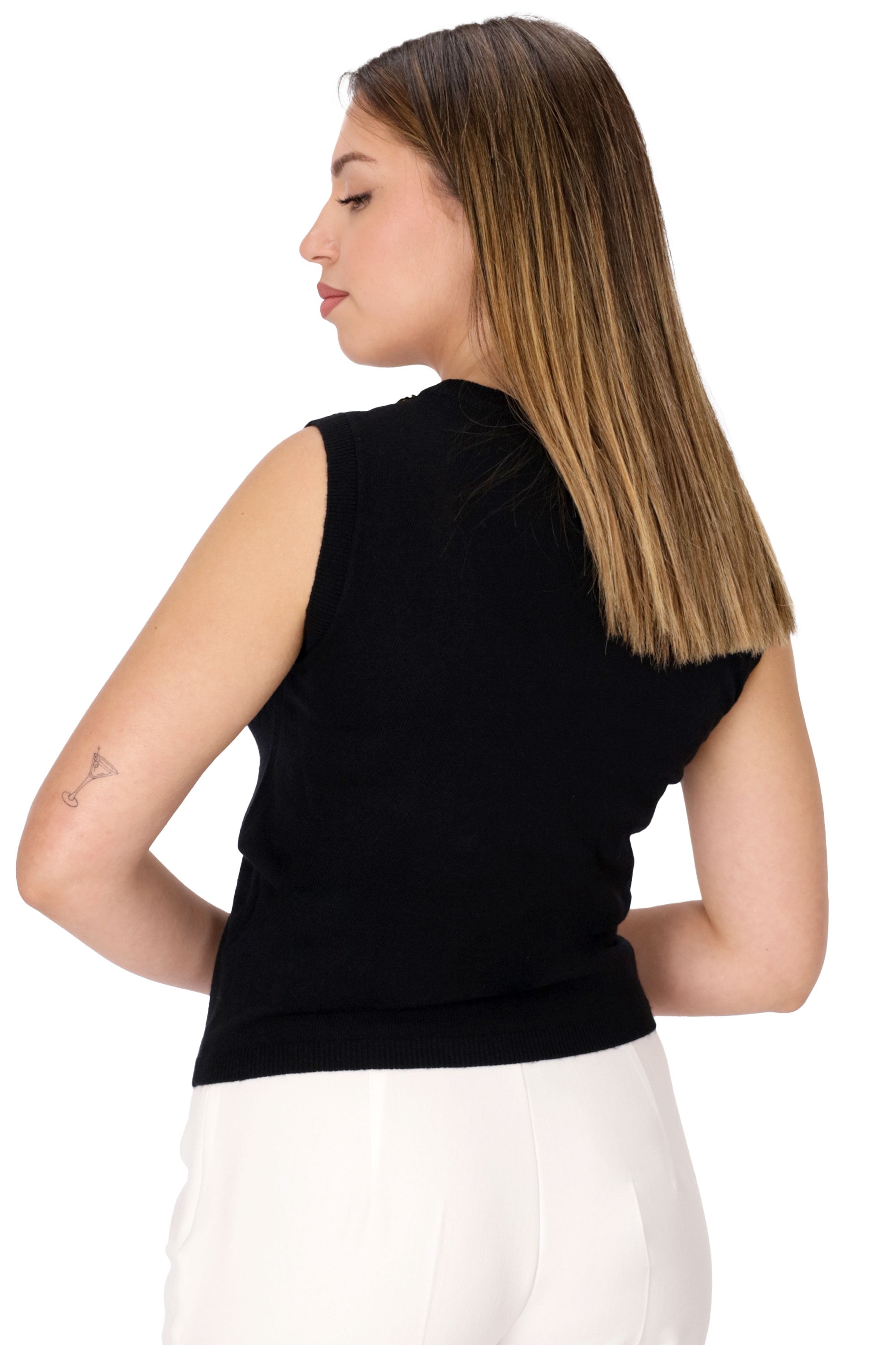 NERO | CRISTINA EFFE - D B35 Gilet