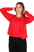 ROSSO | CRISTINA EFFE - D B21 Cardigan