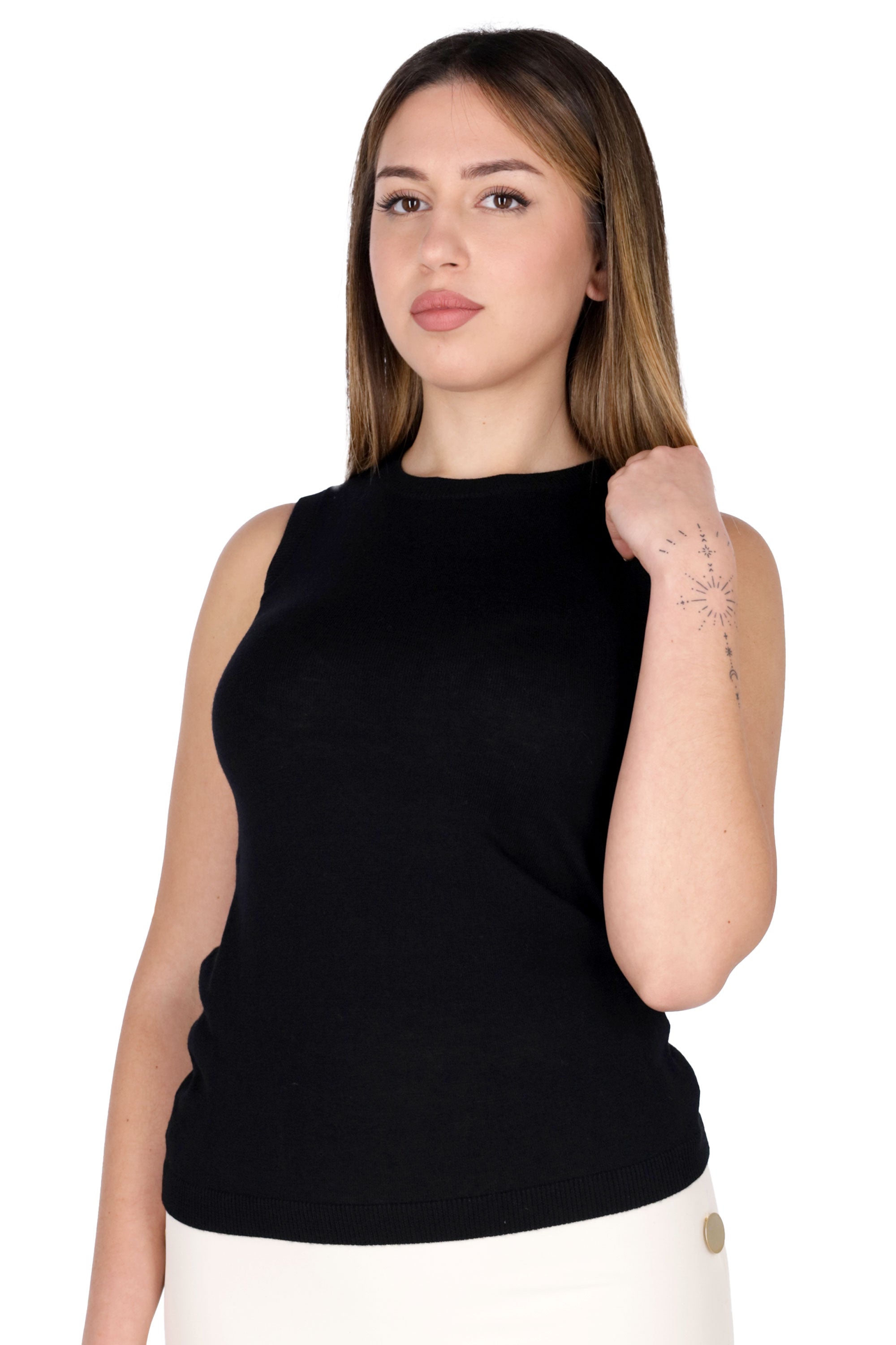 NERO | CRISTINA EFFE - D B28 Gilet
