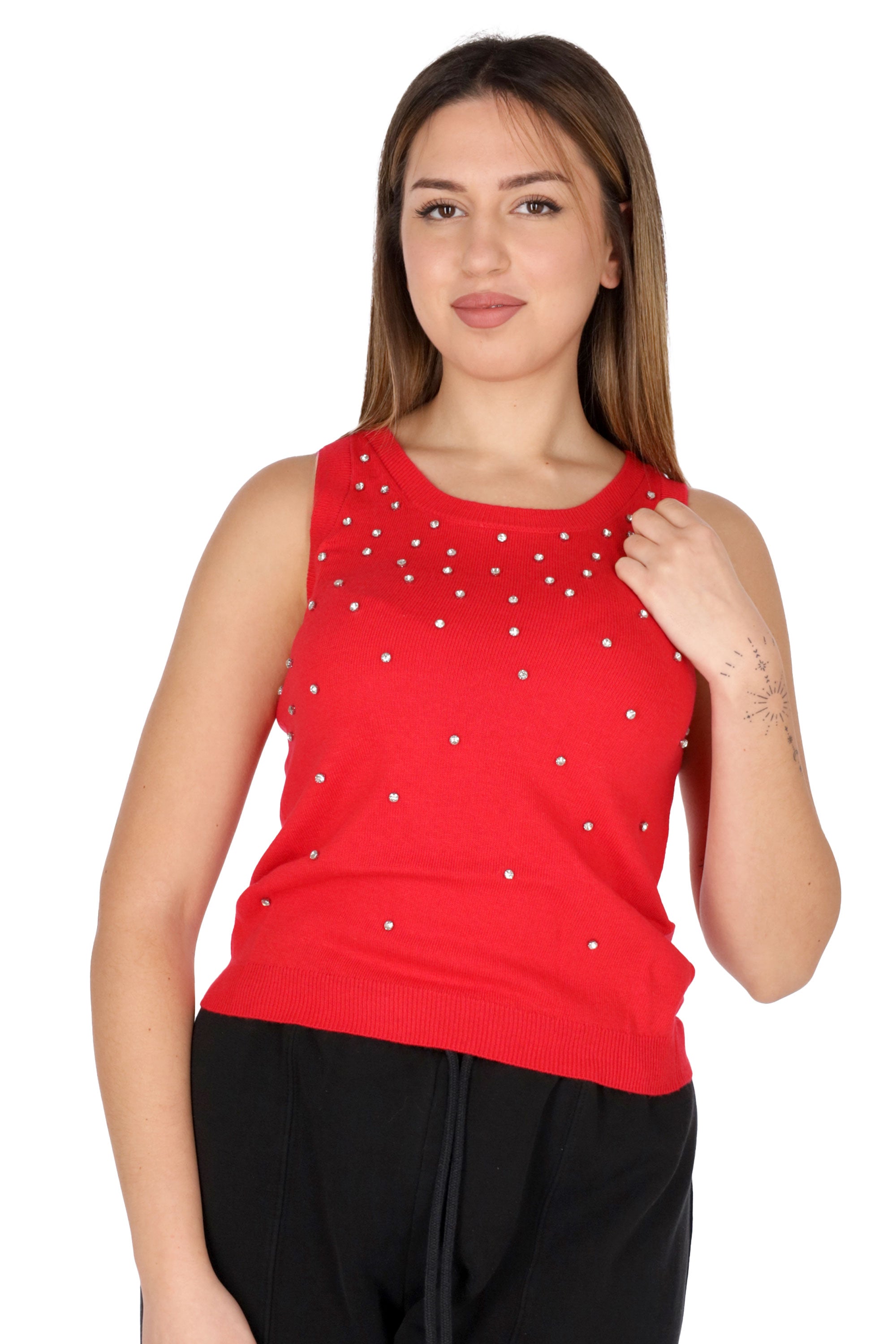 ROSSO | CRISTINA EFFE - D B20 Gilet