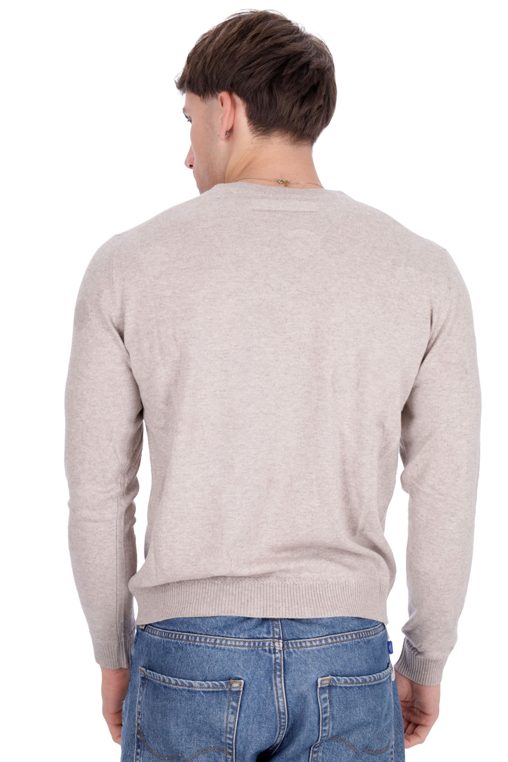 BEIGE | ALPHA STUDIO - U AU-124C Maglia