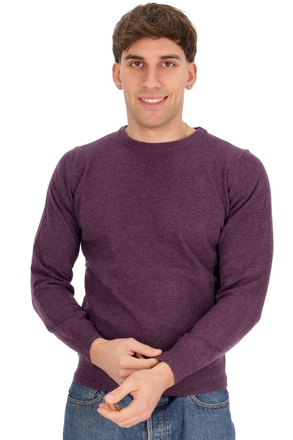 PRUGNA | ALPHA STUDIO - U AU-5620C Maglia
