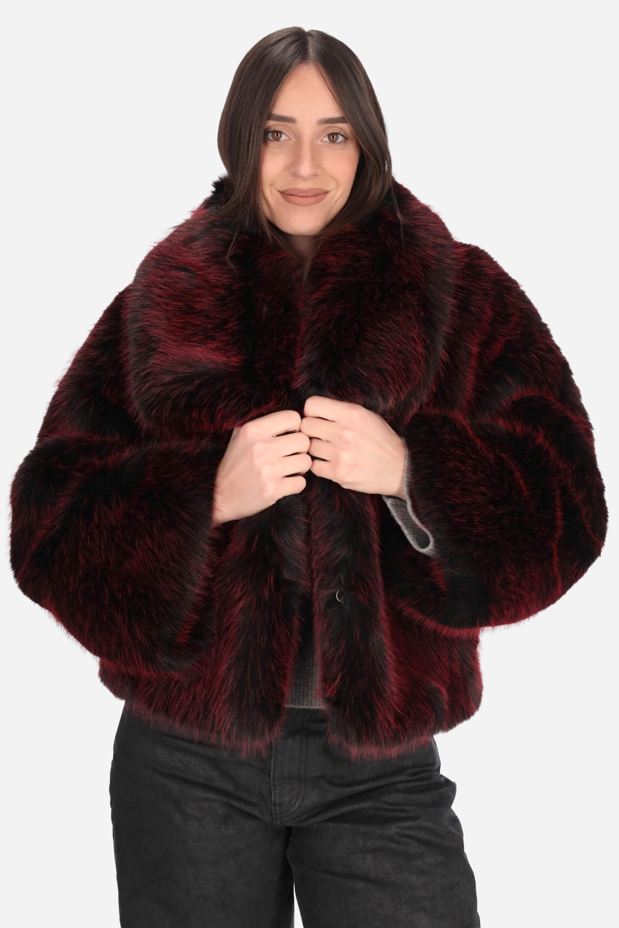 BORDEAUX | BLUGIRL - D RF4165E0905 Pellicciotto