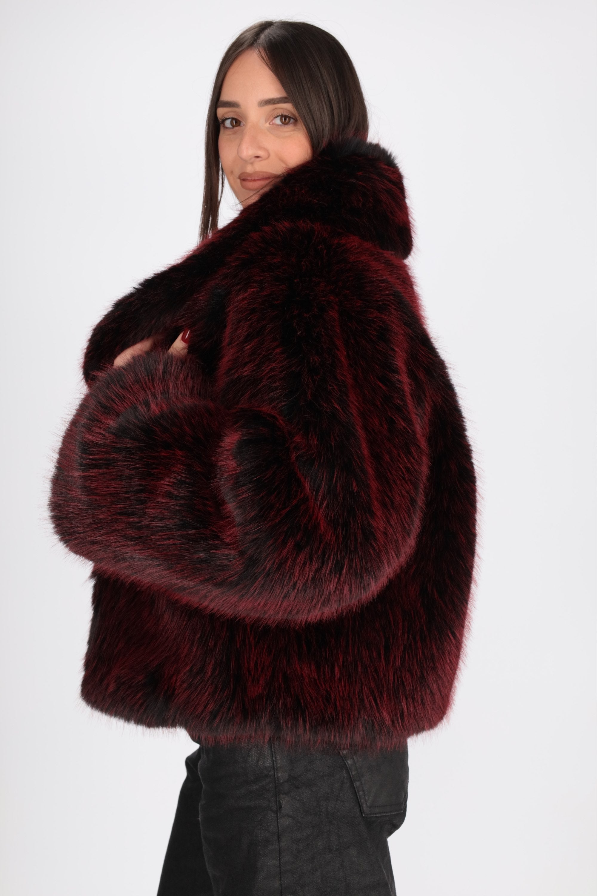 BORDEAUX | BLUGIRL - D RF4165E0905 Pellicciotto