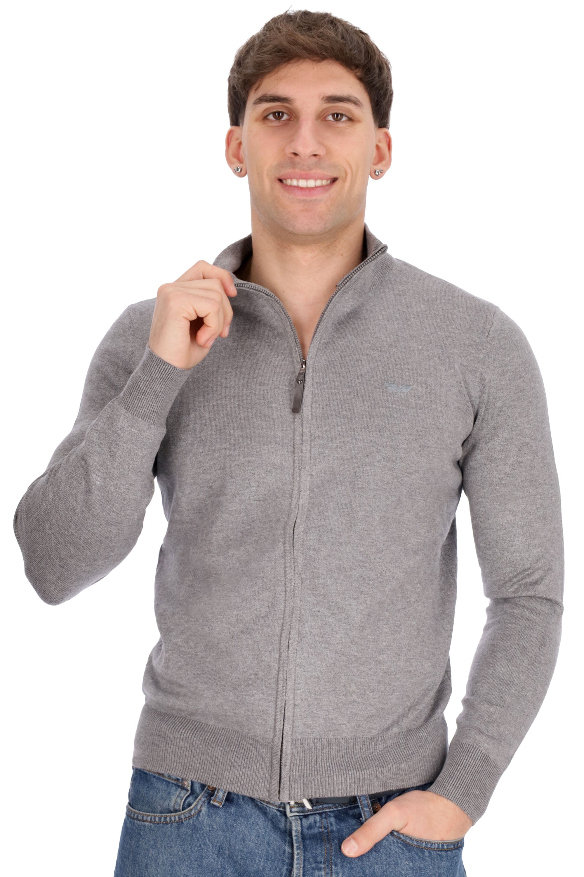 GRIGIO | ARMATA DI MARE JEANS - U ARD52MG Cardigan