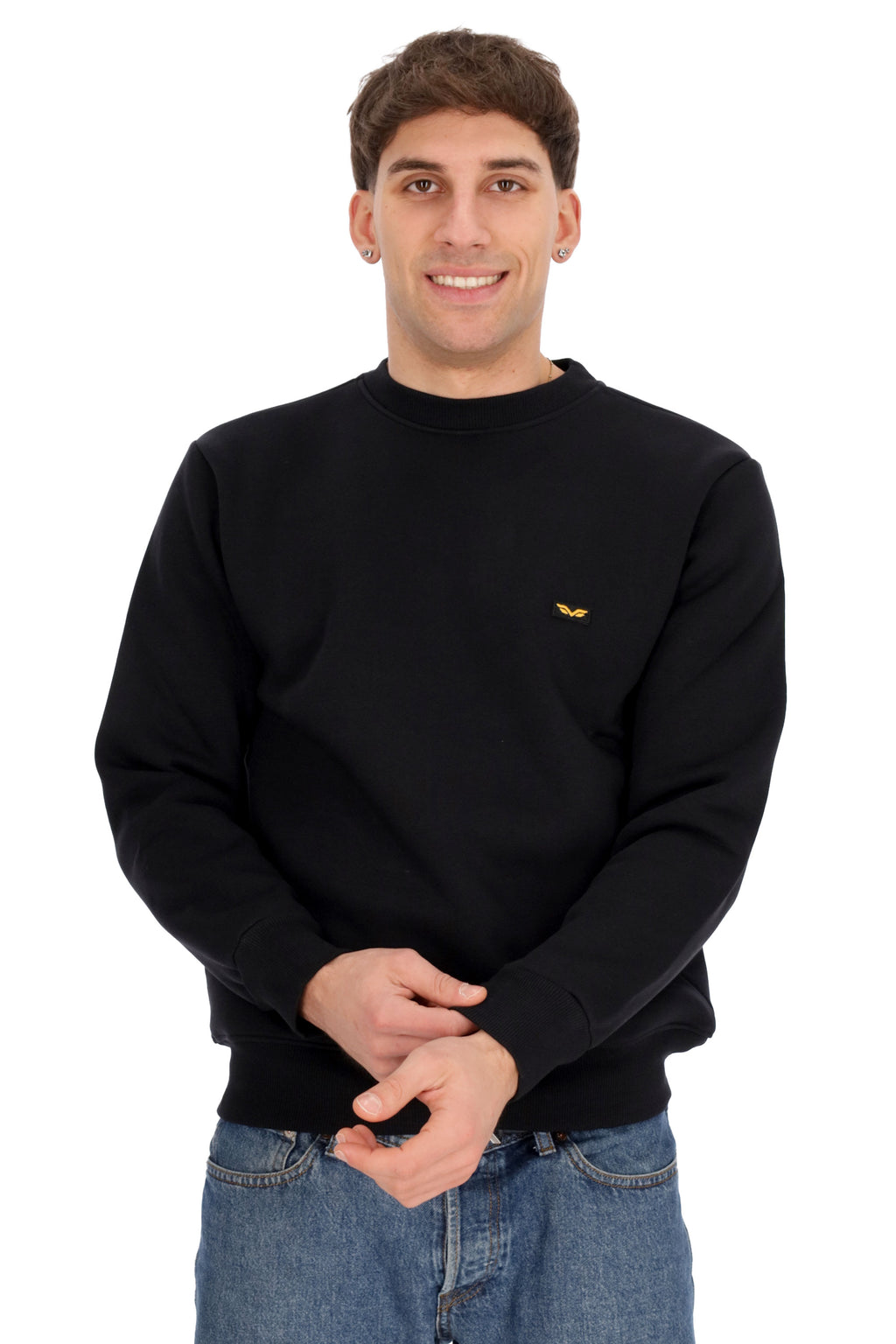 NERO | ARMATA DI MARE JEANS - U ARD63FE Felpa