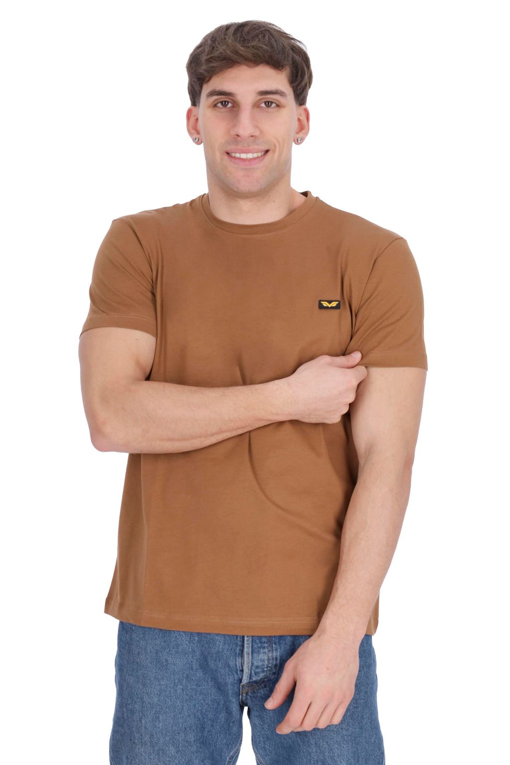 MARRONE | ARMATA DI MARE JEANS - U ARD60TS T-shirt