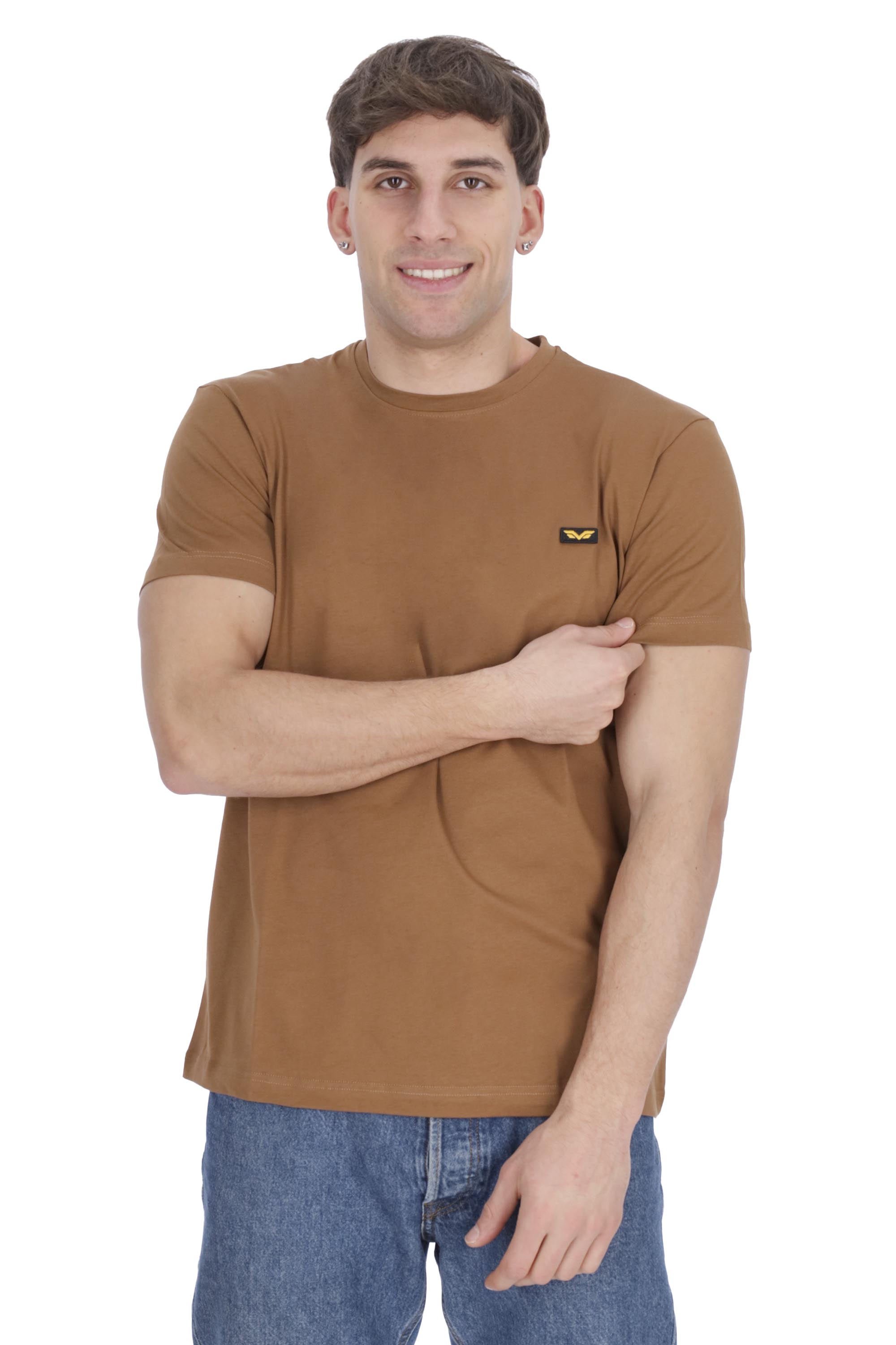 MARRONE | ARMATA DI MARE JEANS - U ARD60TS T-shirt
