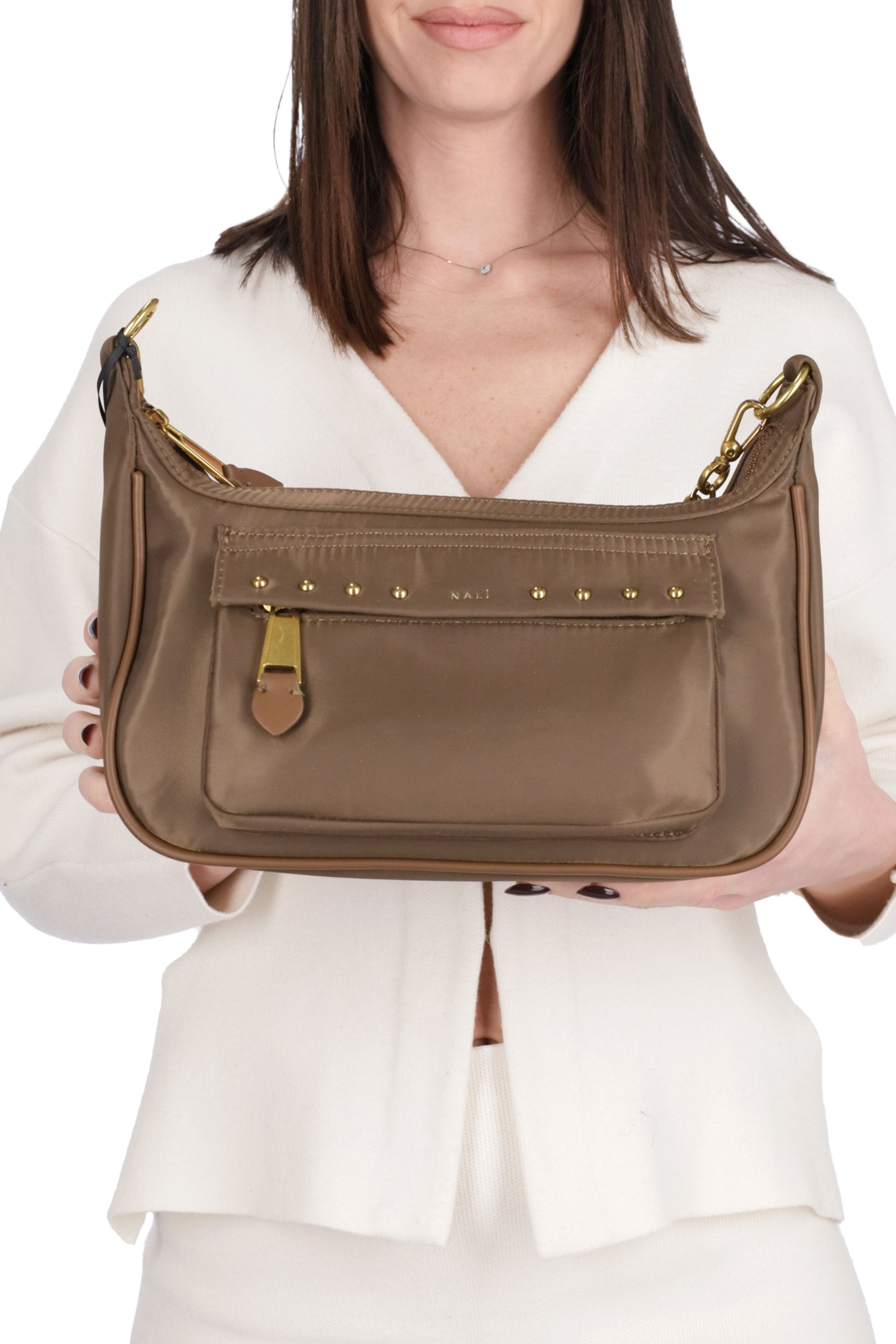 MARRONE | NALI' - D AGBS0256 Borsa