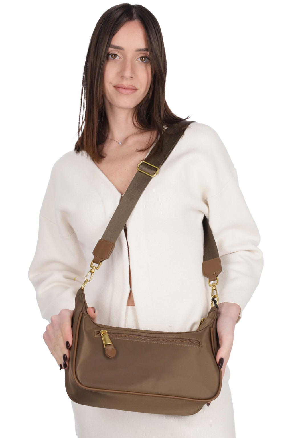MARRONE | NALI' - D AGBS0256 Borsa