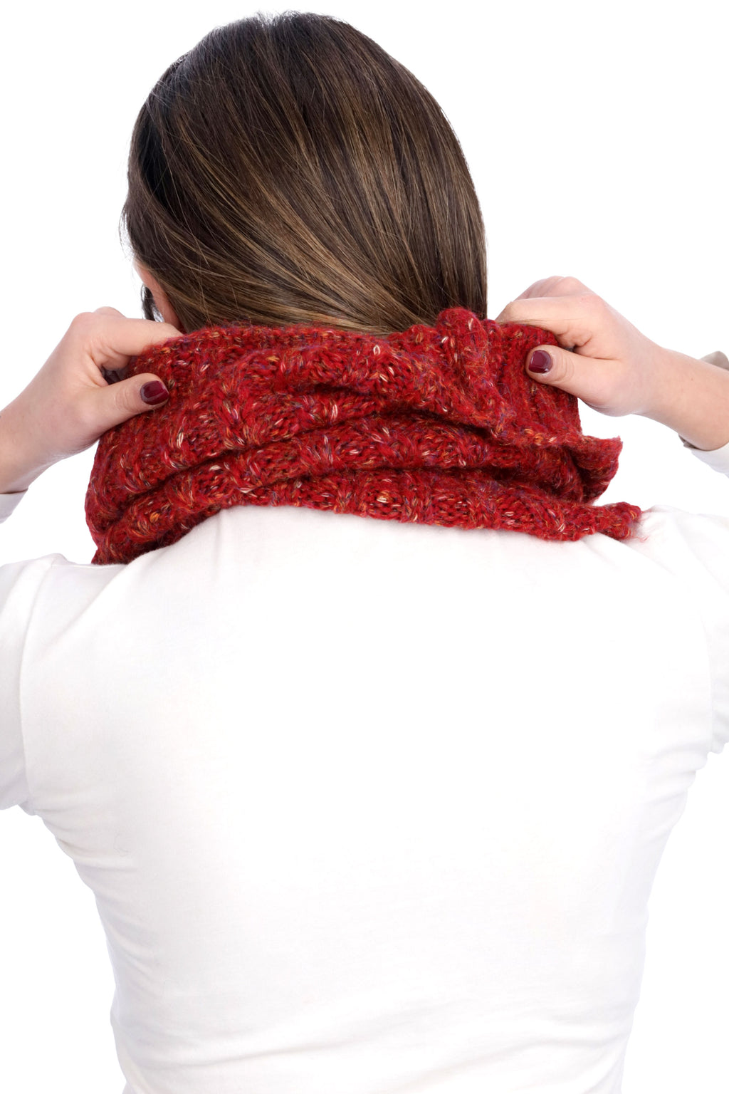 ROSSO | NALI' - D LASC0269 Sciarpa