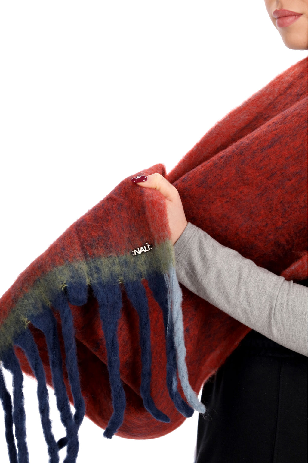 ROSSO | NALI' - D LASC0272 Sciarpa