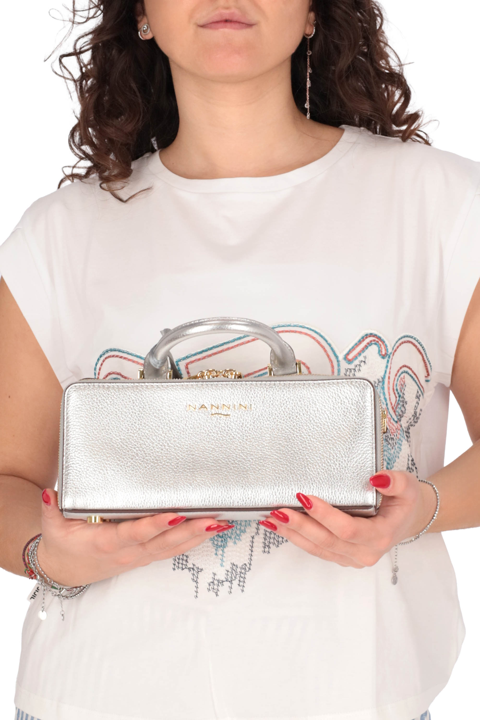 ARGENTO | NANNINI BORSE - D 17397H Borsa