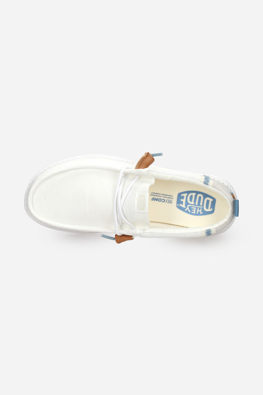 BIANCO | HEY DUDE - U 43086 Mocassino
