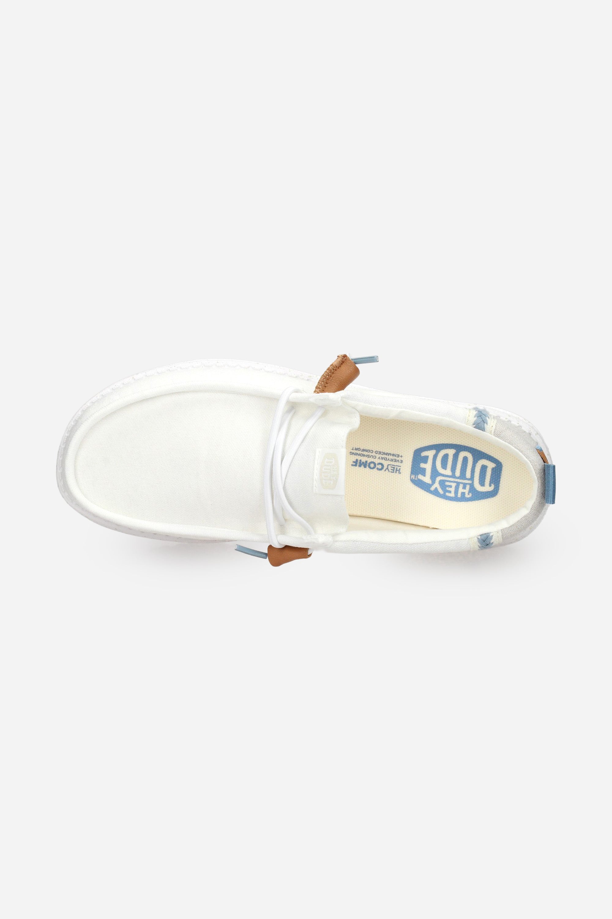 BIANCO | HEY DUDE - U 43086 Mocassino