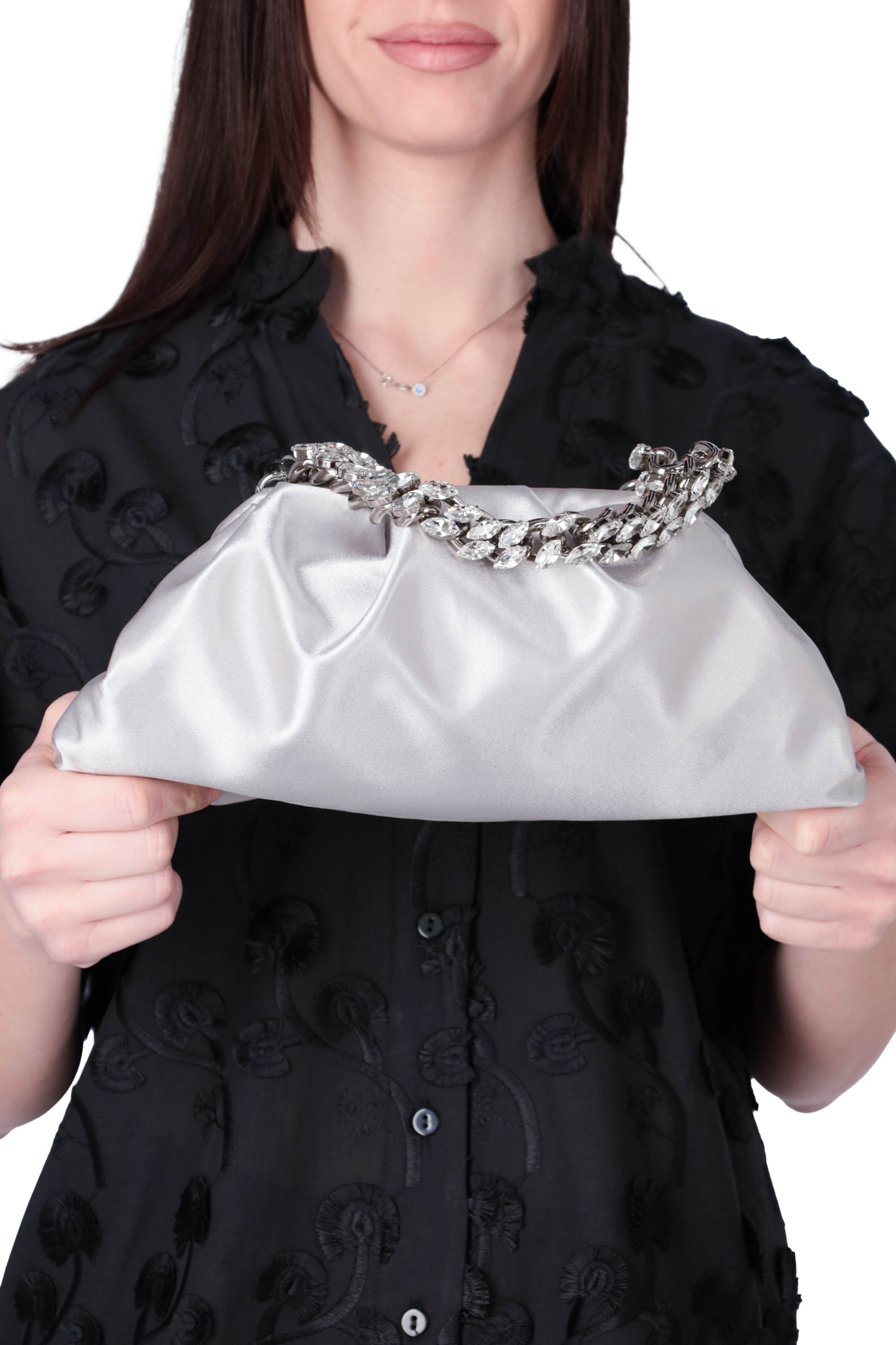 ARGENTO | NINA LUXURY - D MAIORCA Borsa