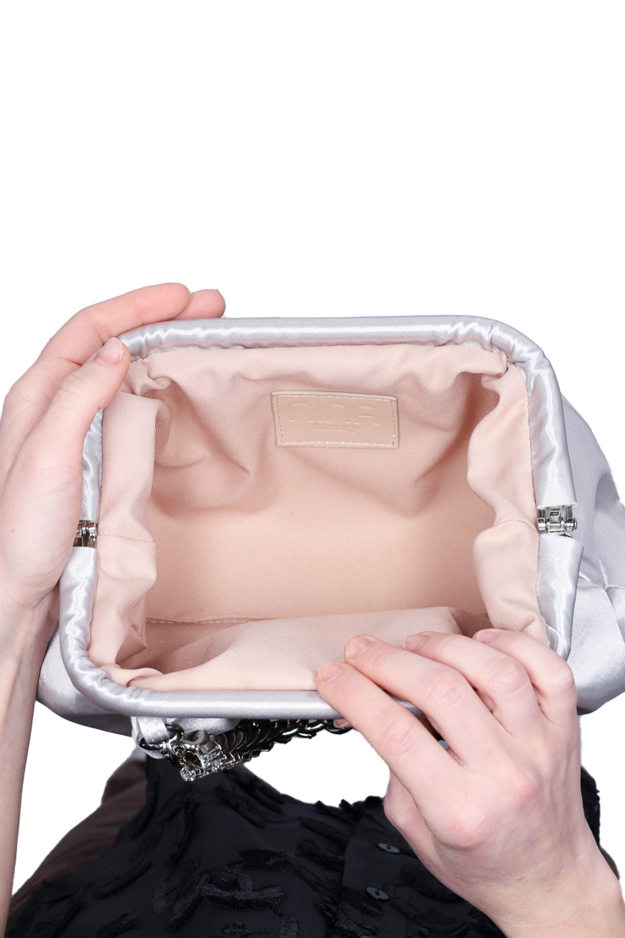 ARGENTO | NINA LUXURY - D MAIORCA Borsa