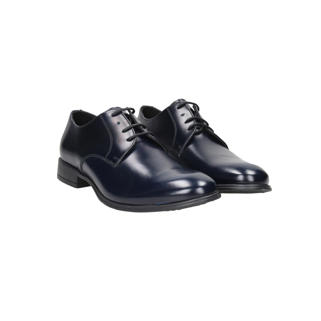 BLU SCURO | ANTICA CUOIERIA - U 22546MS67 Stringata