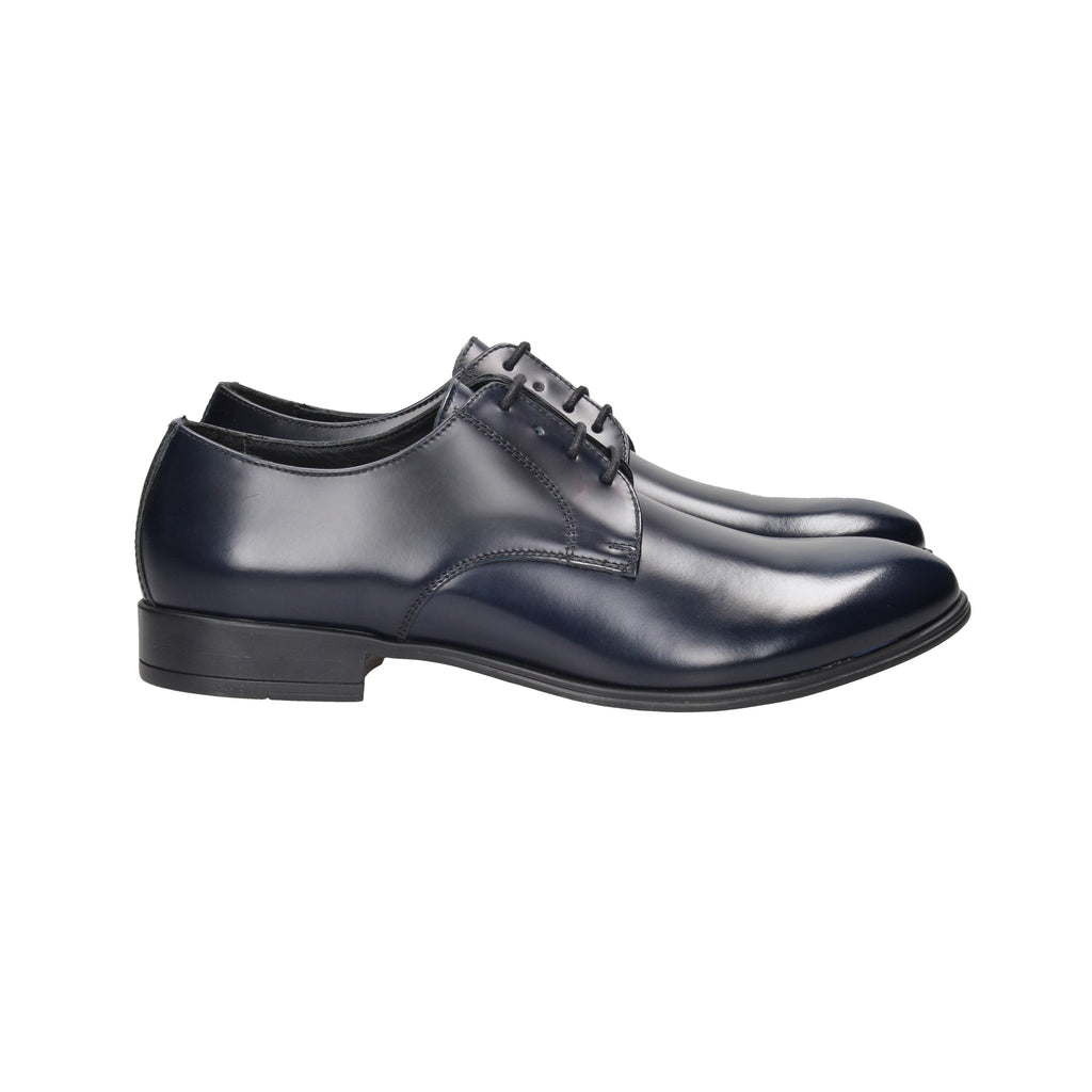 BLU SCURO | ANTICA CUOIERIA - U 22546MS67 Stringata