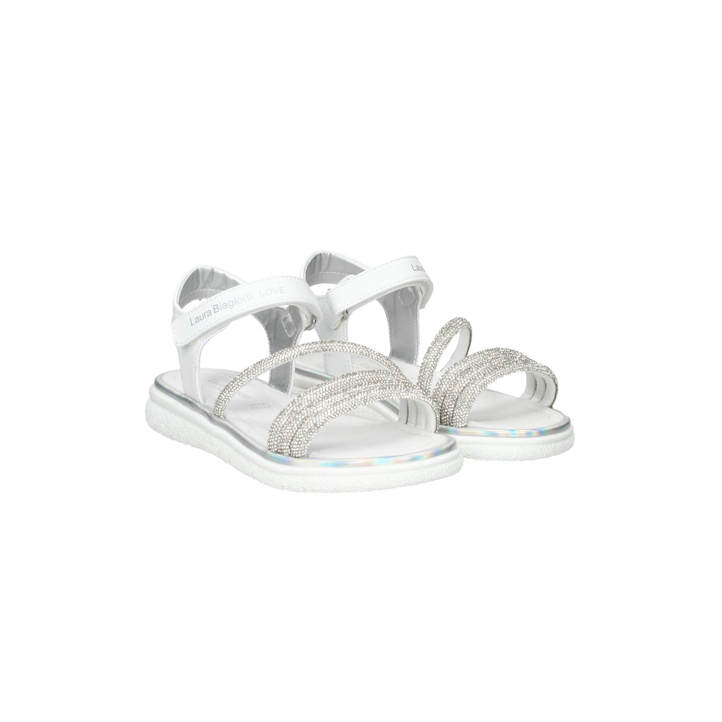 BIANCO | LAURA BIAGIOTTI KIDS - BA 9611 Sandalo