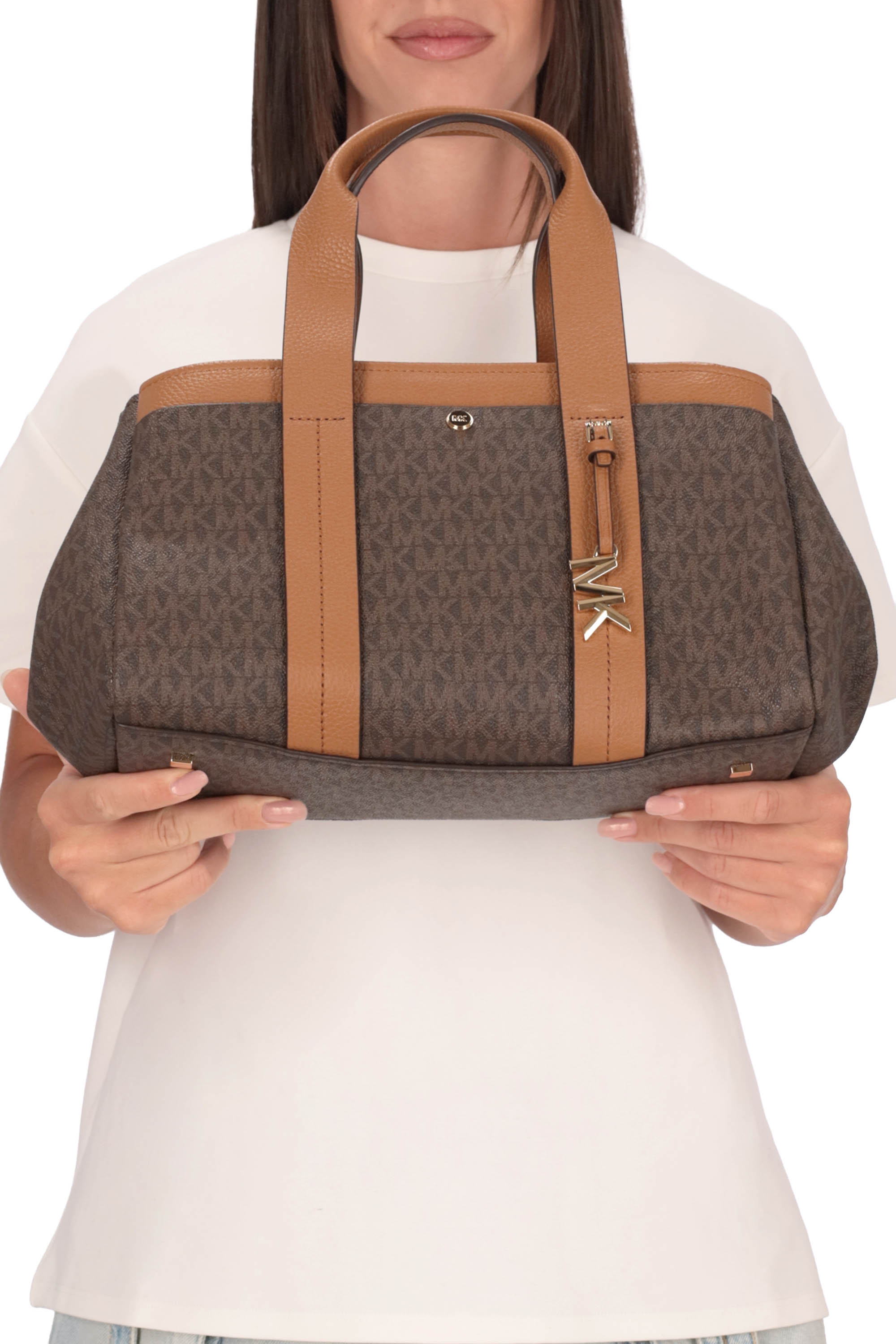 MARRONE | MICHAEL DI MICHAEL KORS - D 30T5G1ZS1B Borsa