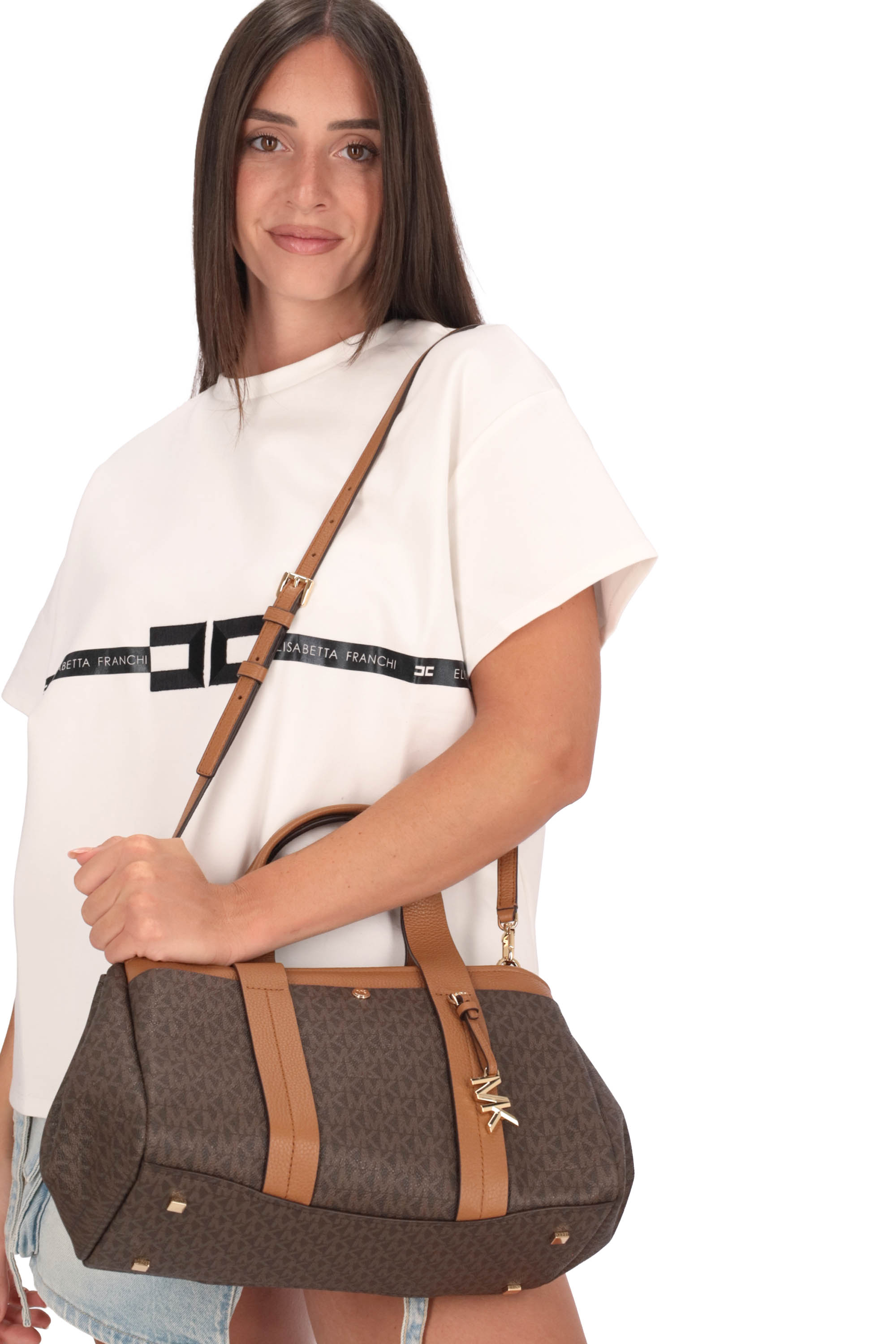 MARRONE | MICHAEL DI MICHAEL KORS - D 30T5G1ZS1B Borsa