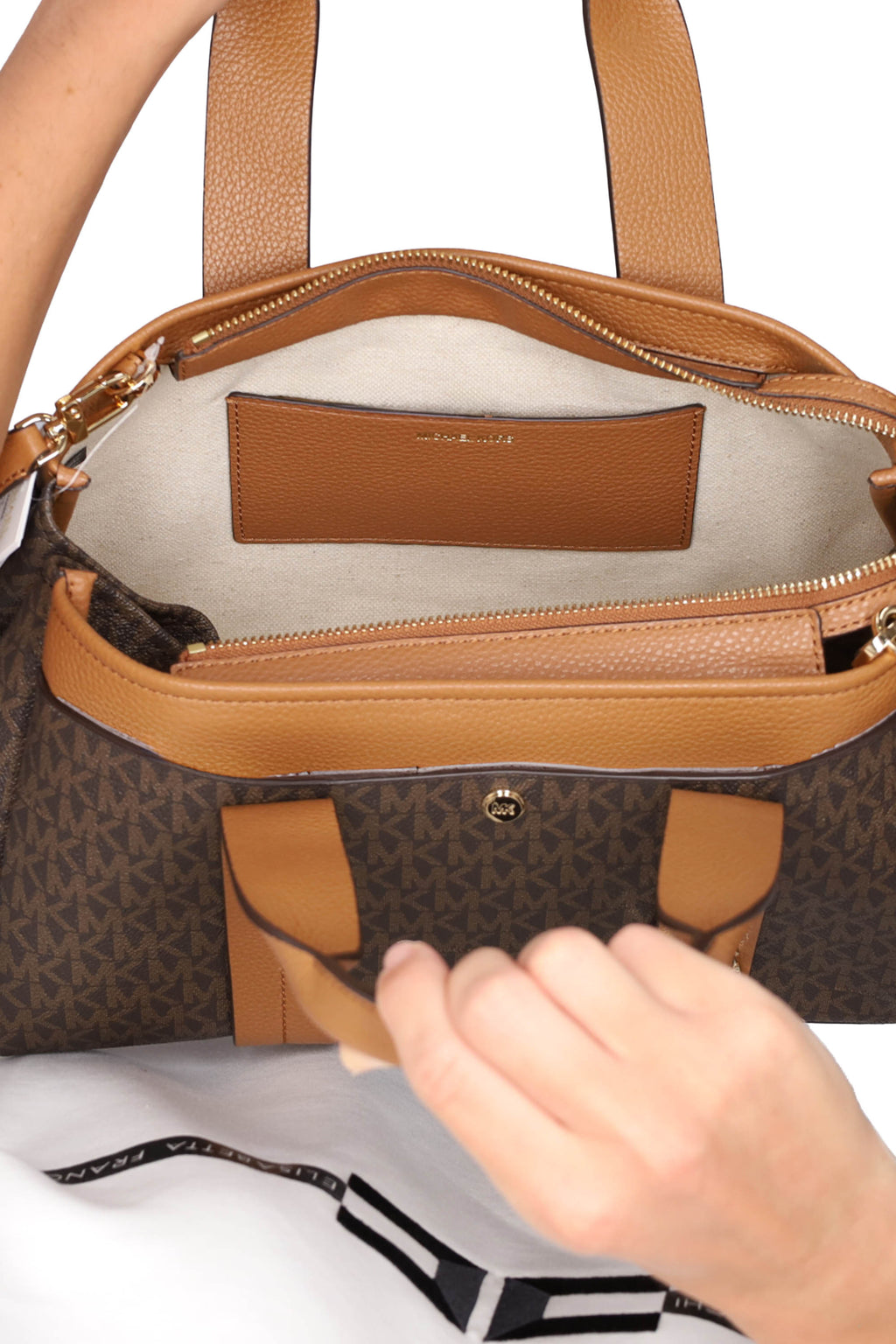 MARRONE | MICHAEL DI MICHAEL KORS - D 30T5G1ZS1B Borsa