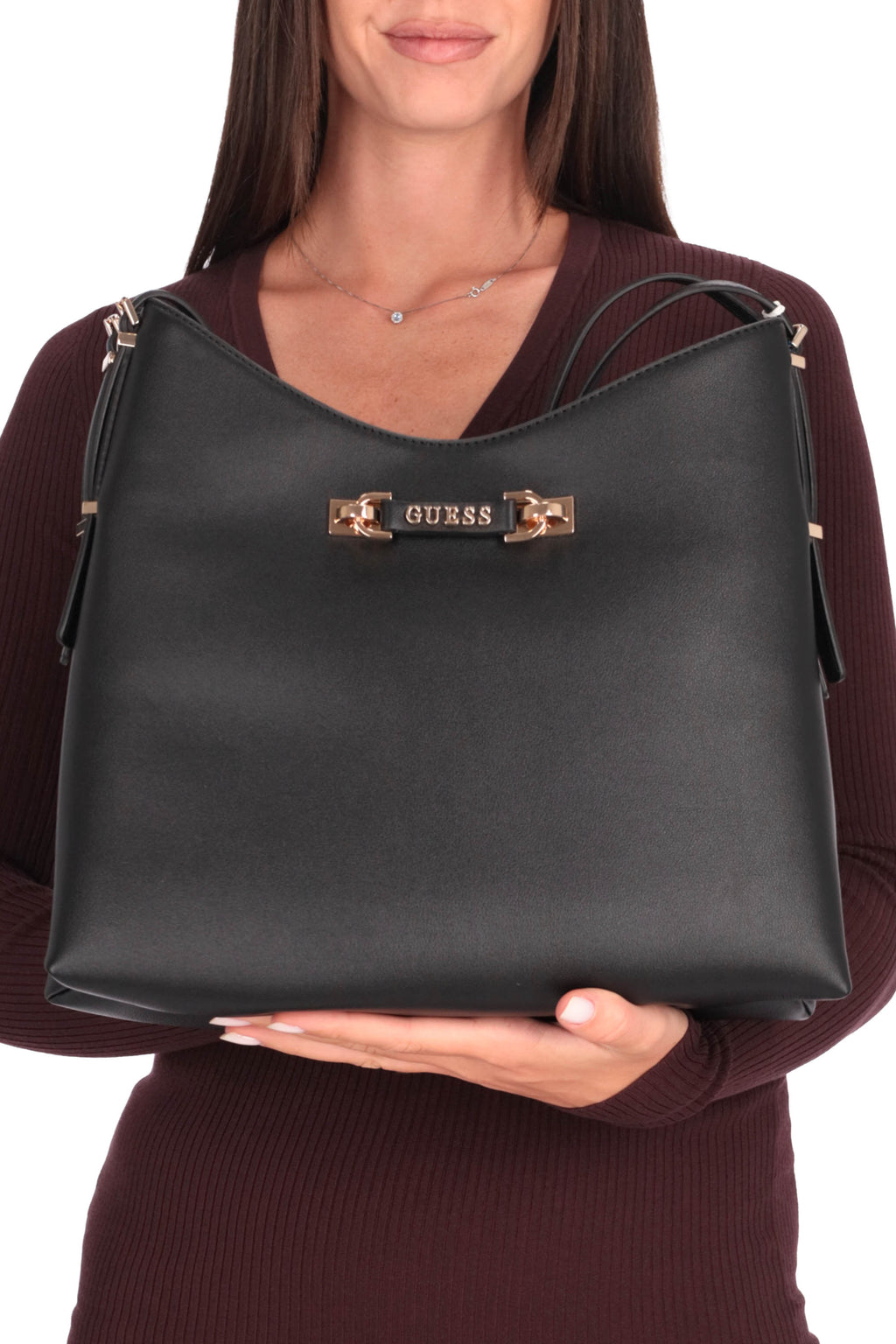 NERO | GUESS - D HWBG9644020 Borsa