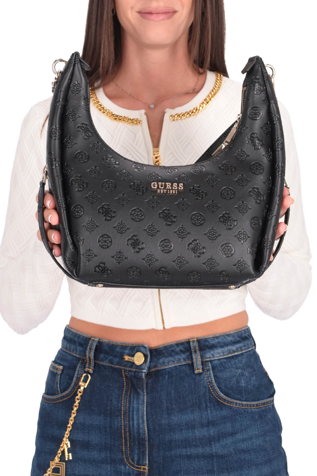 NERO | GUESS - D HWPD9665020 Borsa