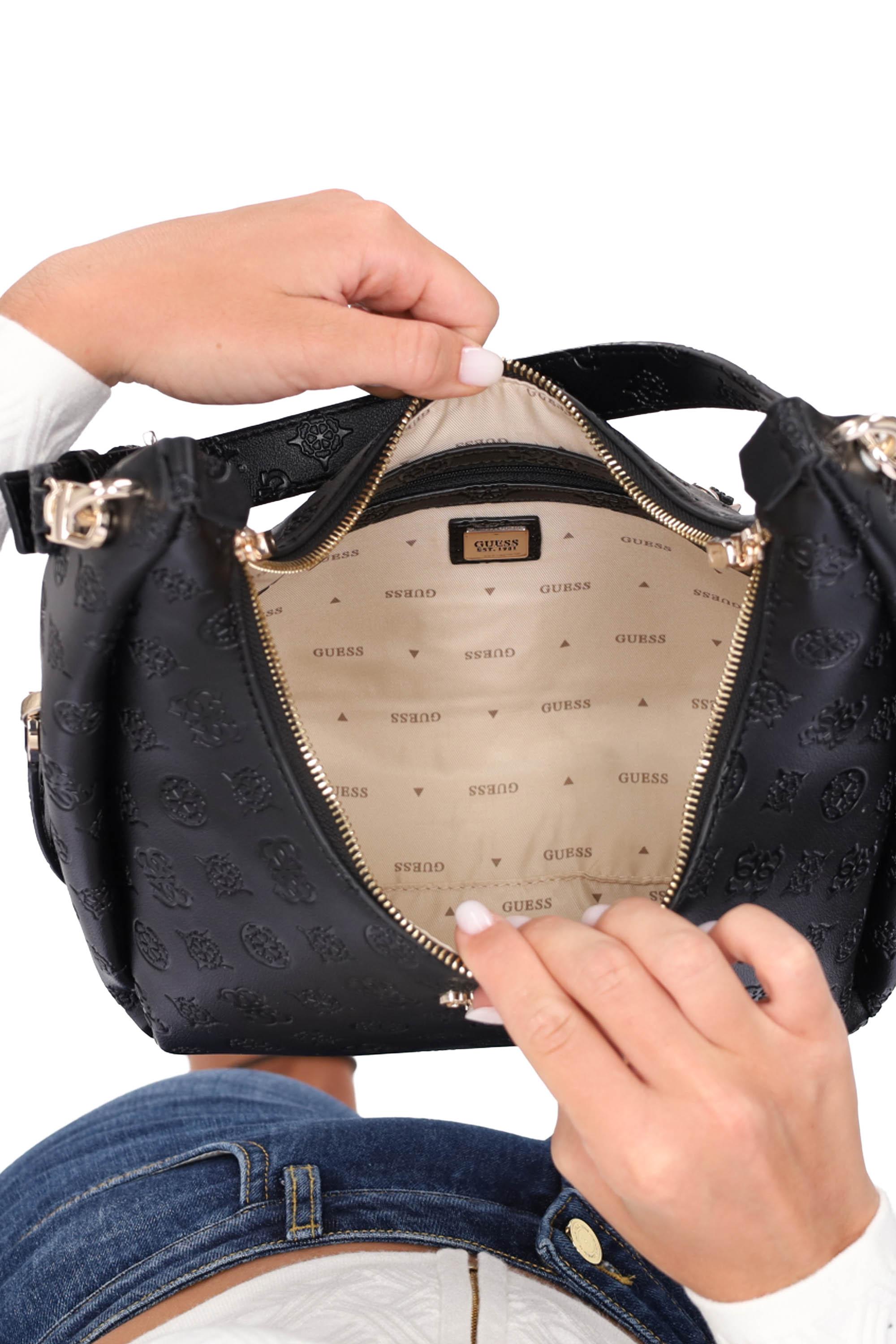 NERO | GUESS - D HWPD9665020 Borsa
