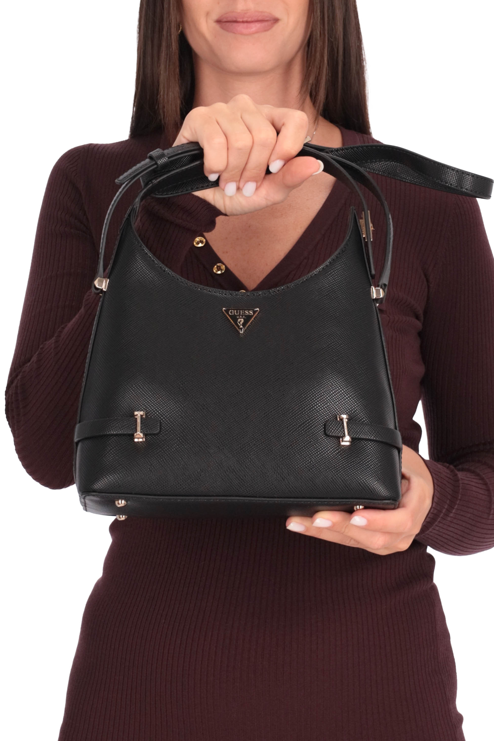 NERO | GUESS - D HWZG9657010 Borsa