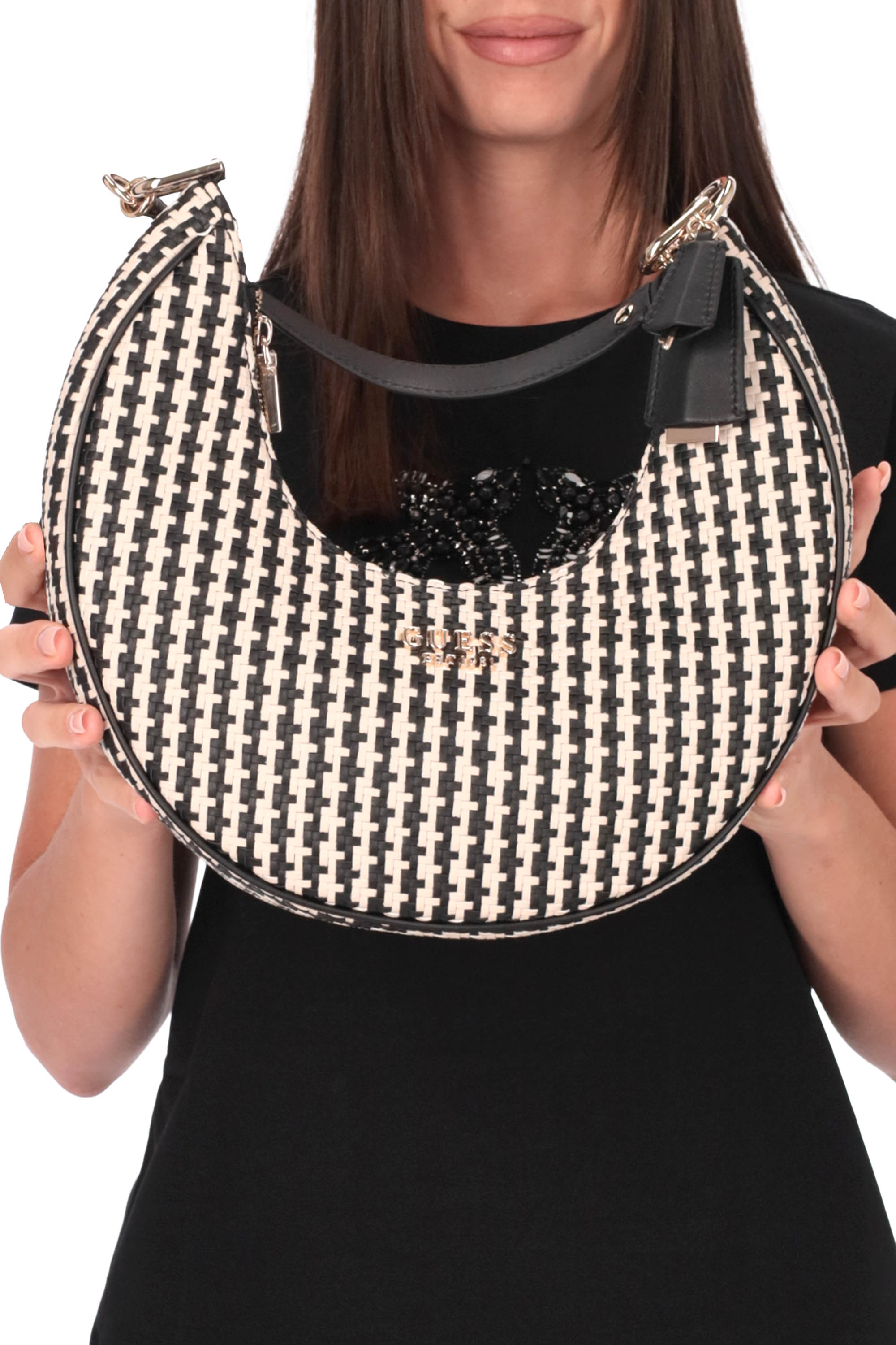 NERO | GUESS - D HWWG9631020 Borsa