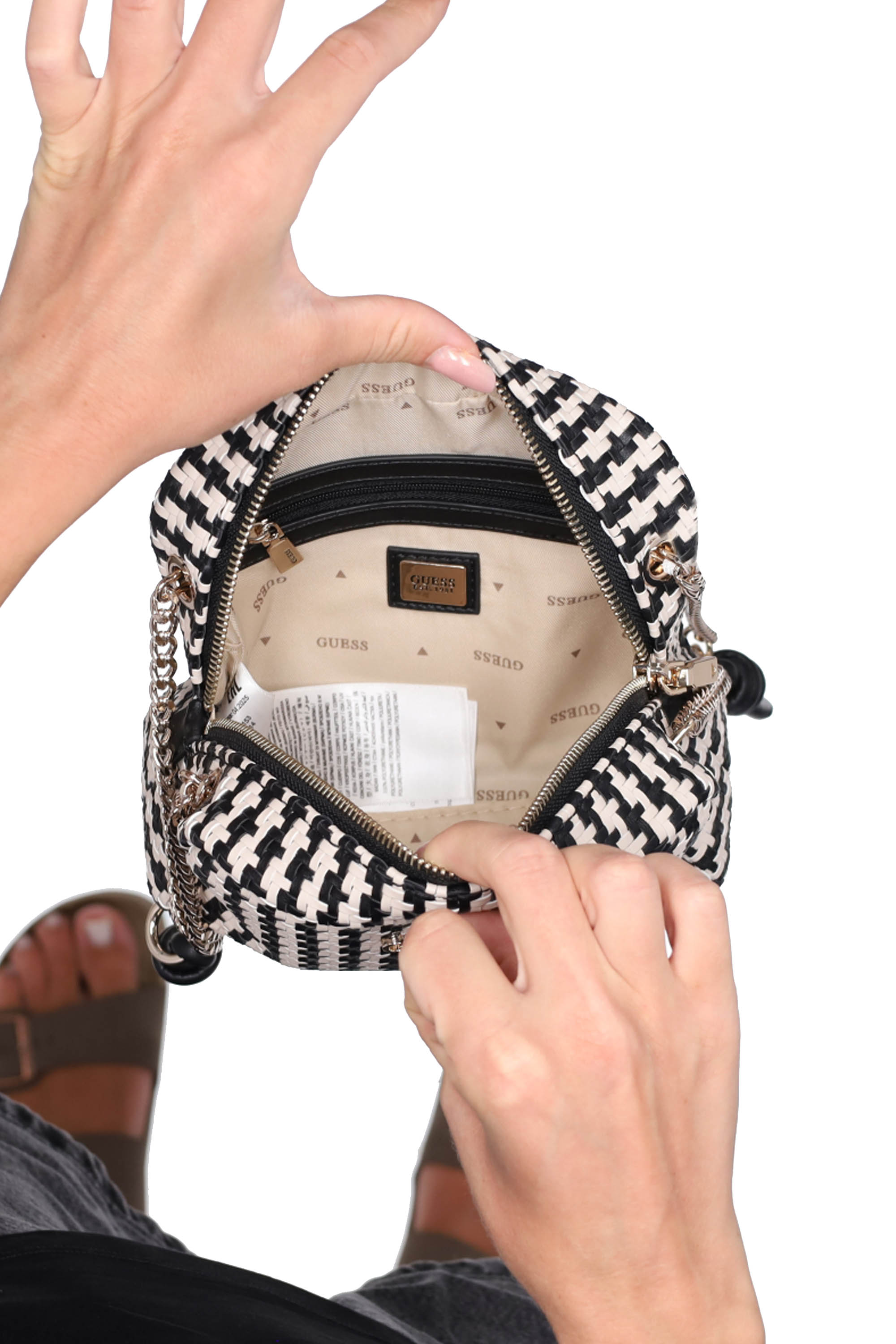 NERO | GUESS - D HWWG9631140 Borsa