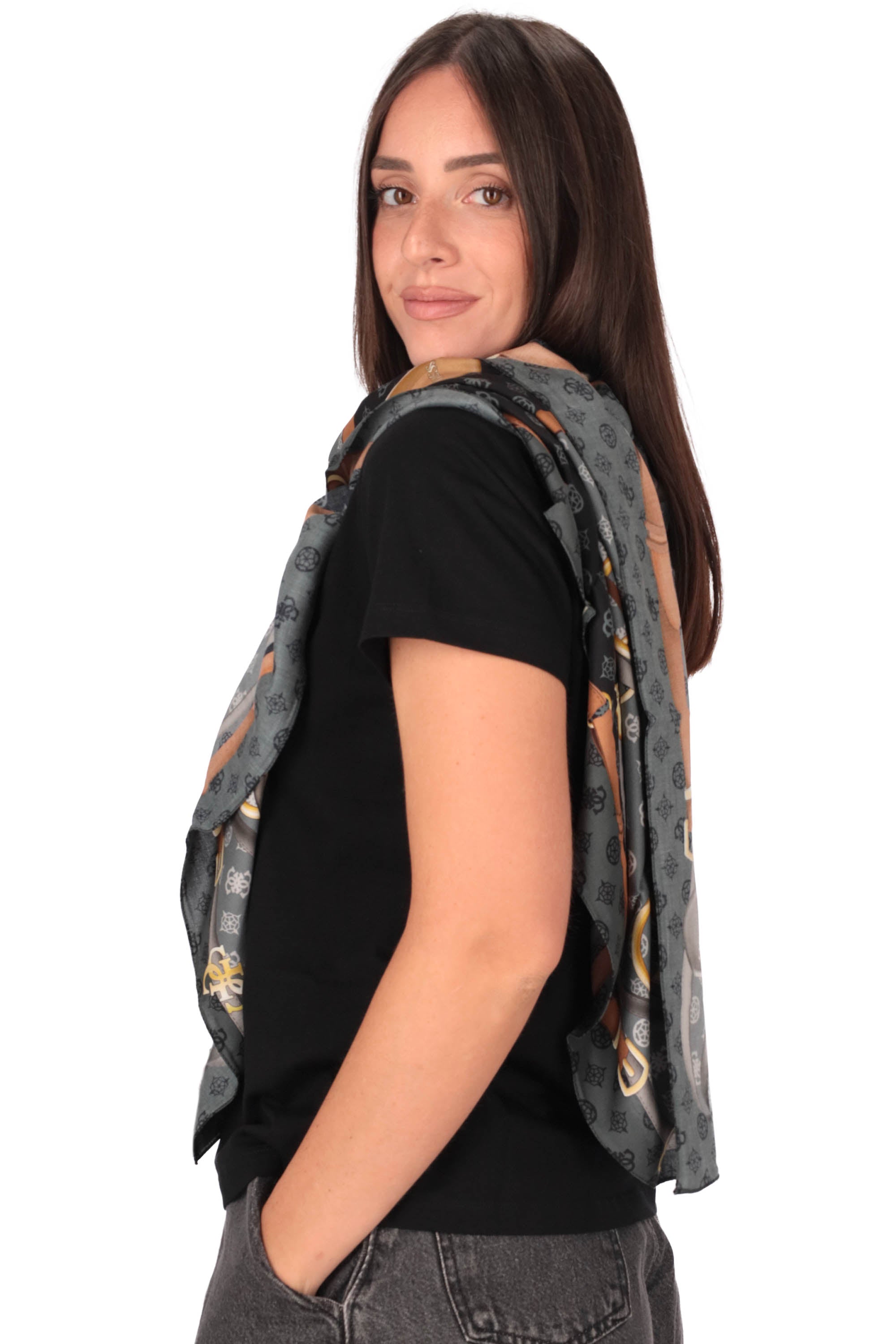 ANTRACITE | GUESS - D AW5373POL03 Foulard