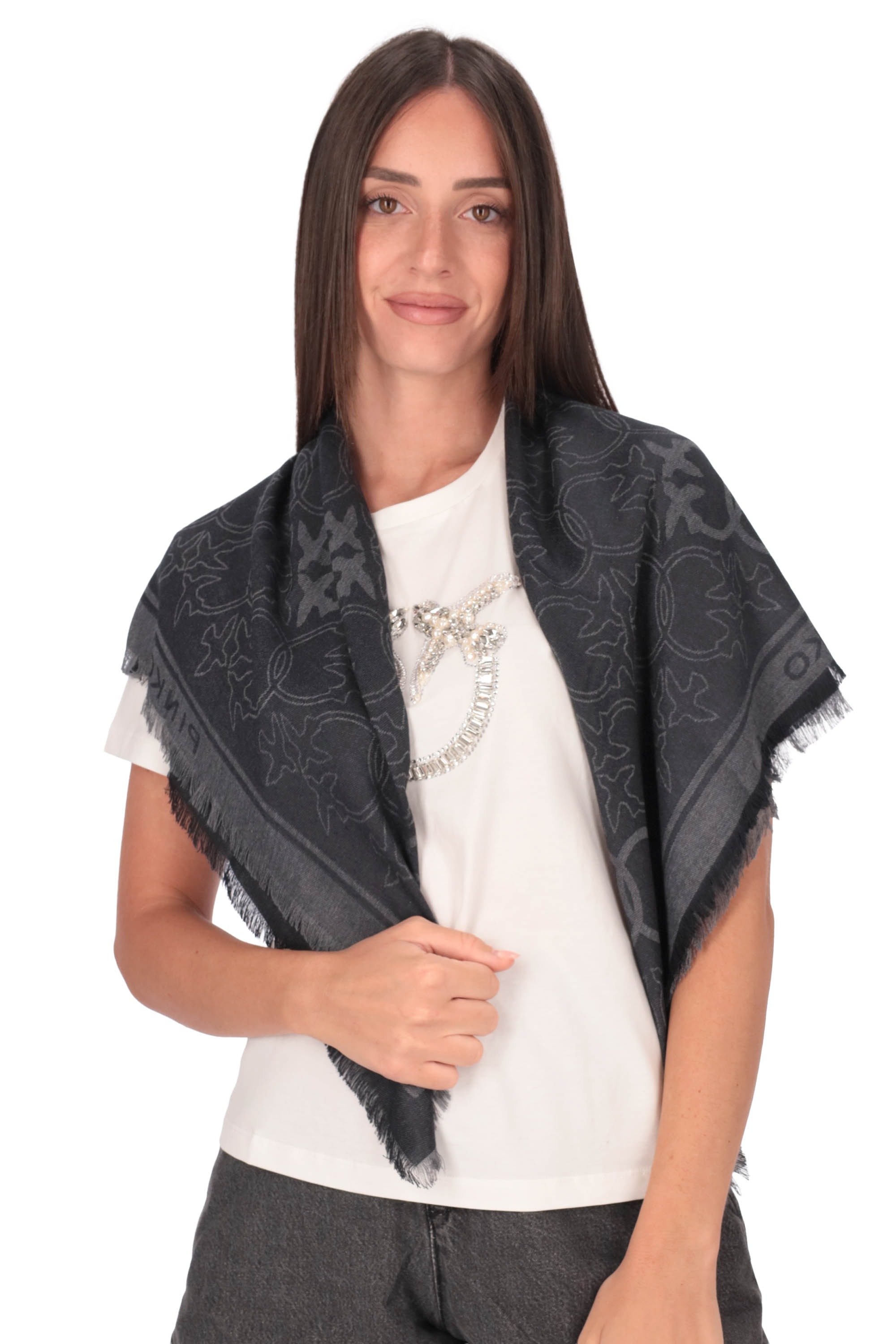 GRIGIO | PINKO - D 106017A2ZH Sciarpa