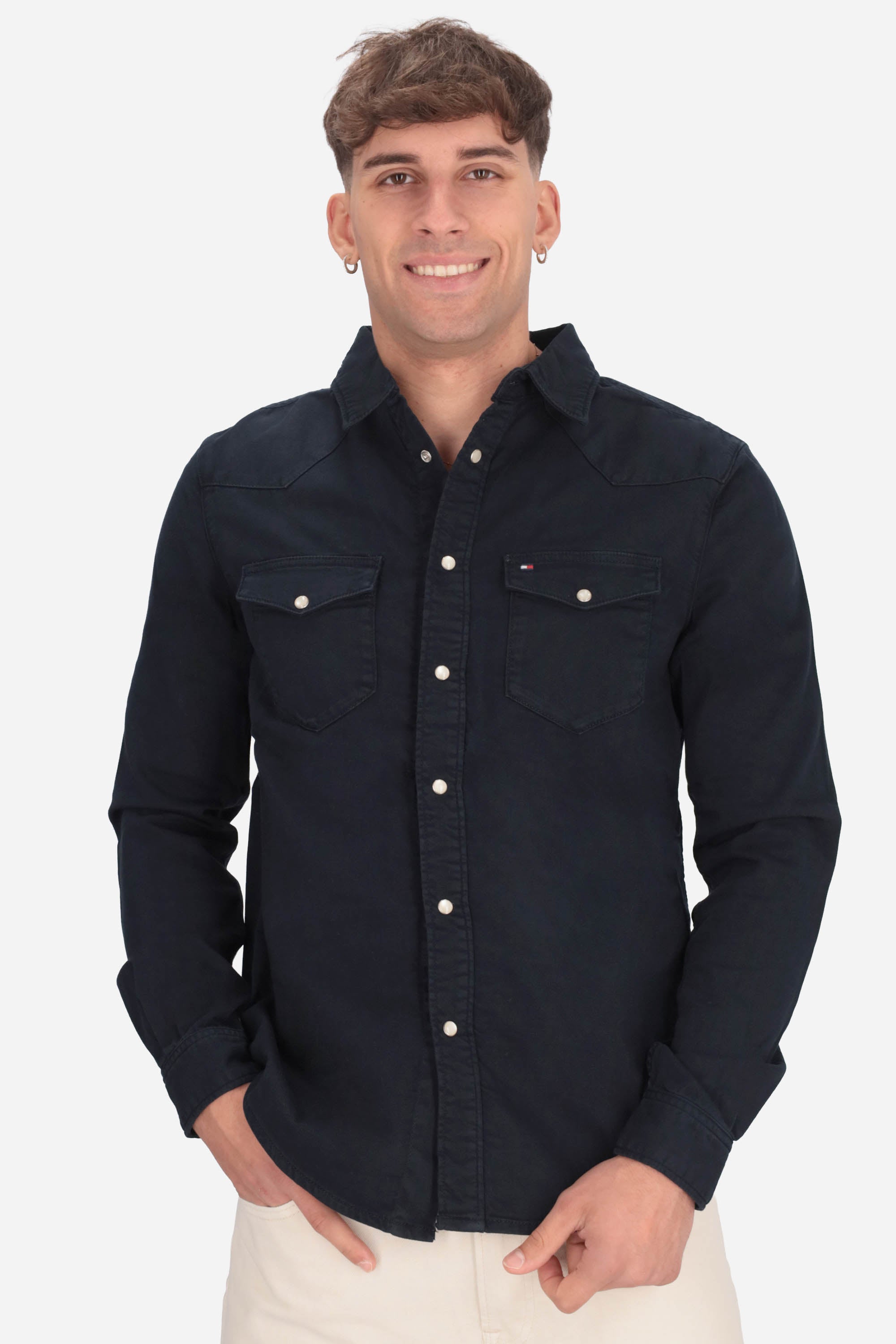 BLU | TOMMY HILFIGER - U 0MW40684 Camicia