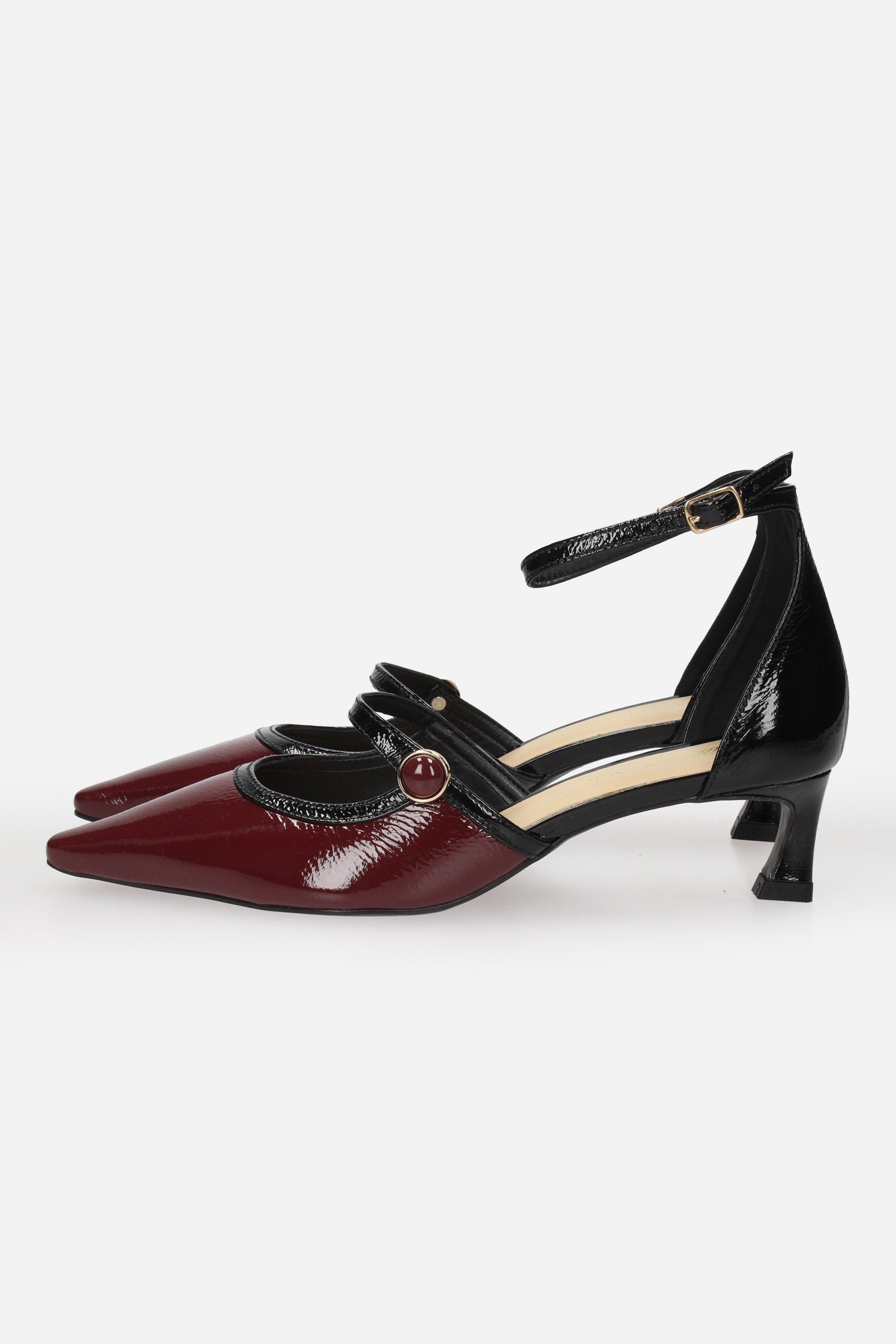 BORDEAUX | MISS UNIQUE - D 2639-B-1 Decollete
