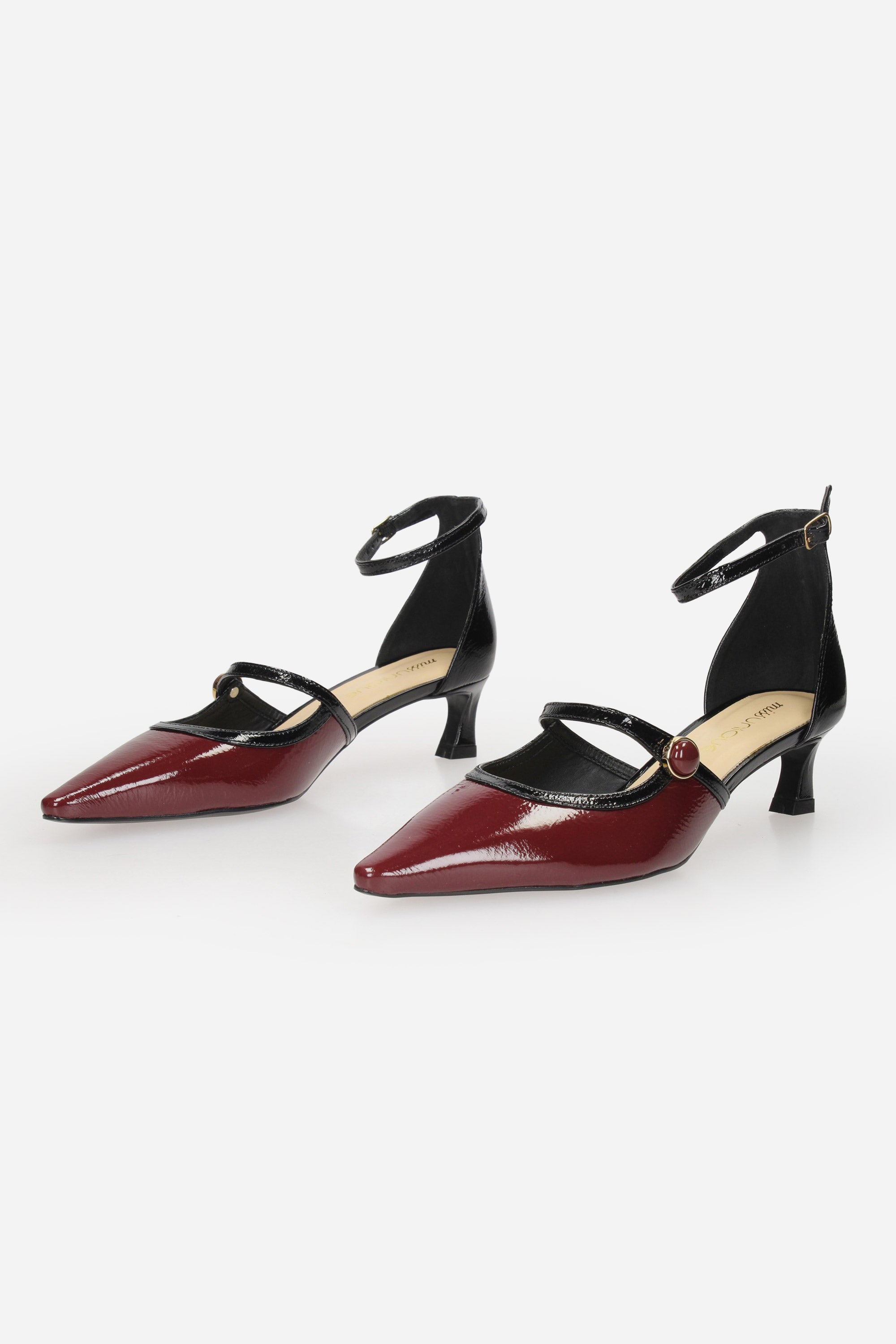 BORDEAUX | MISS UNIQUE - D 2639-B-1 Decollete