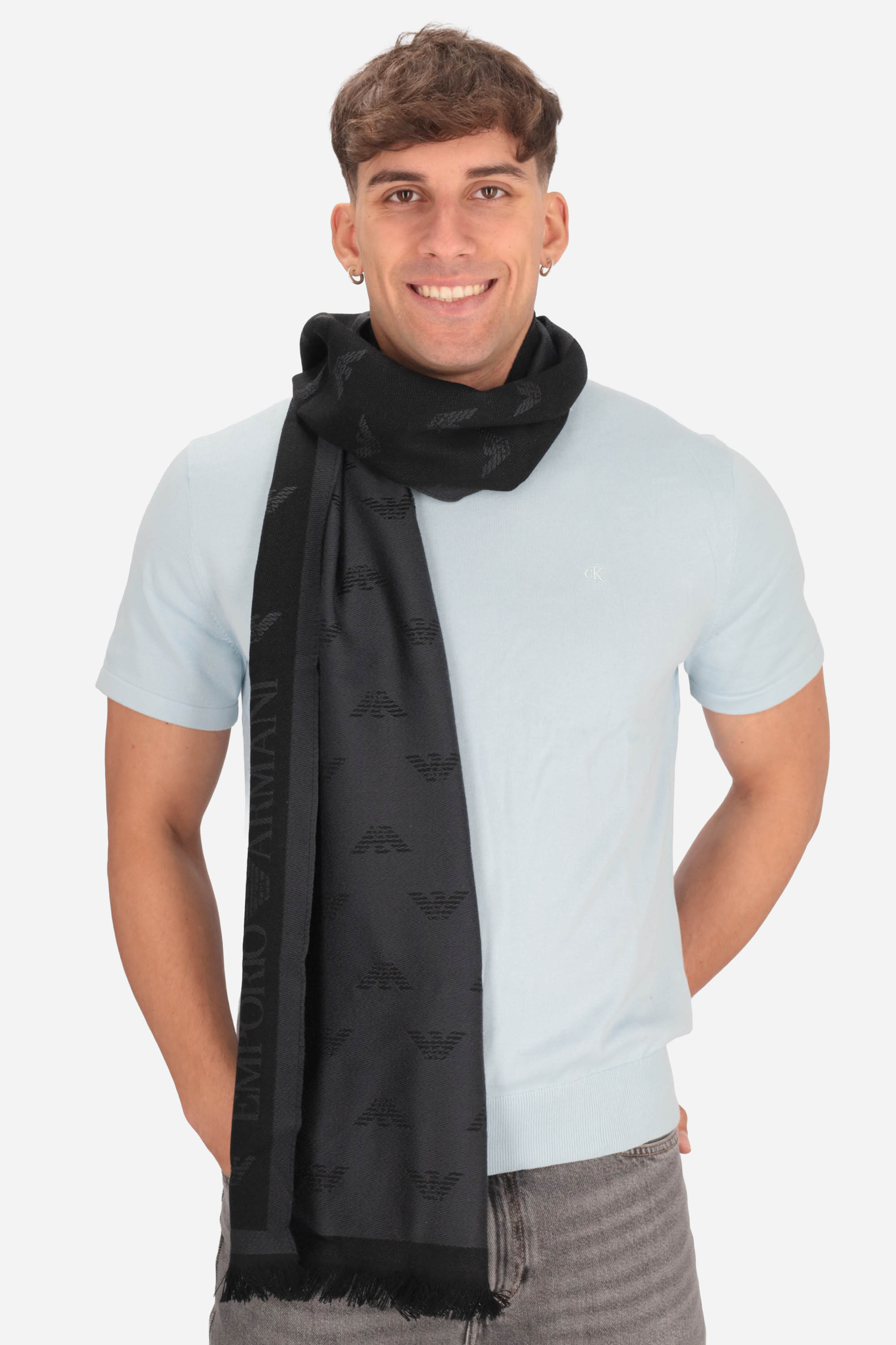 ANTRACITE | EMPORIO ARMANI - U 625009 Sciarpa
