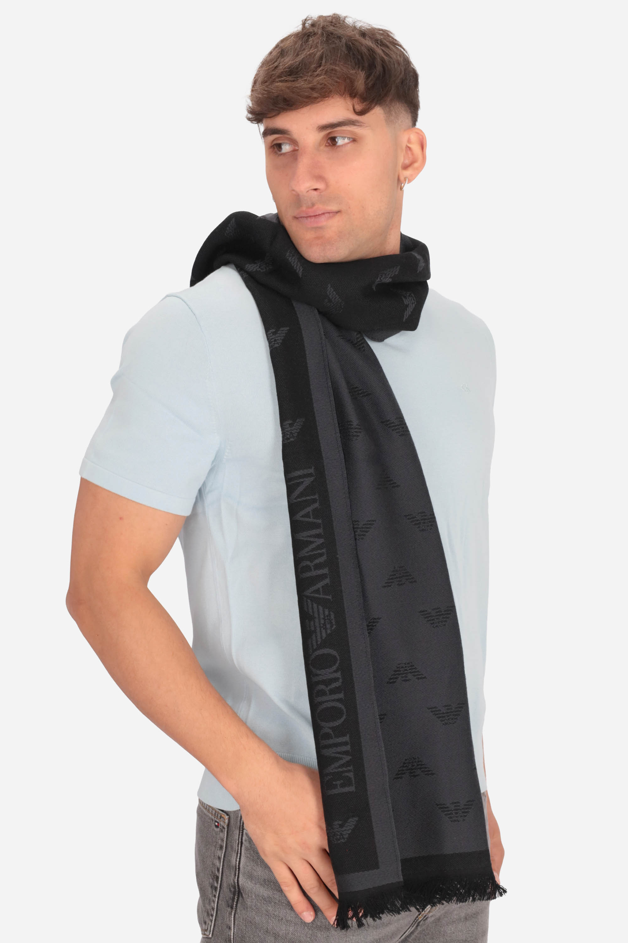 ANTRACITE | EMPORIO ARMANI - U 625009 Sciarpa