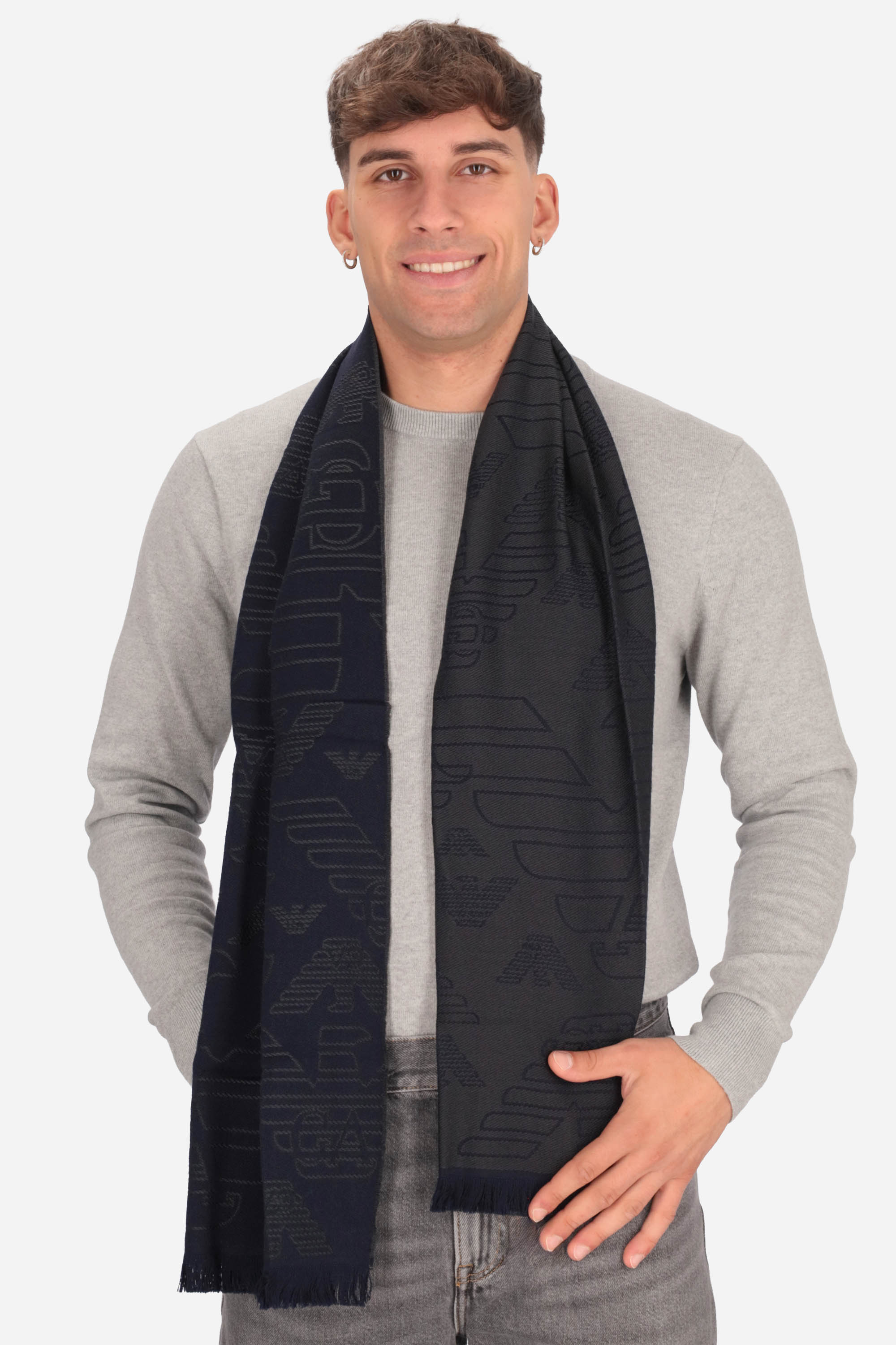 BLU | EMPORIO ARMANI - U 625009 Sciarpa