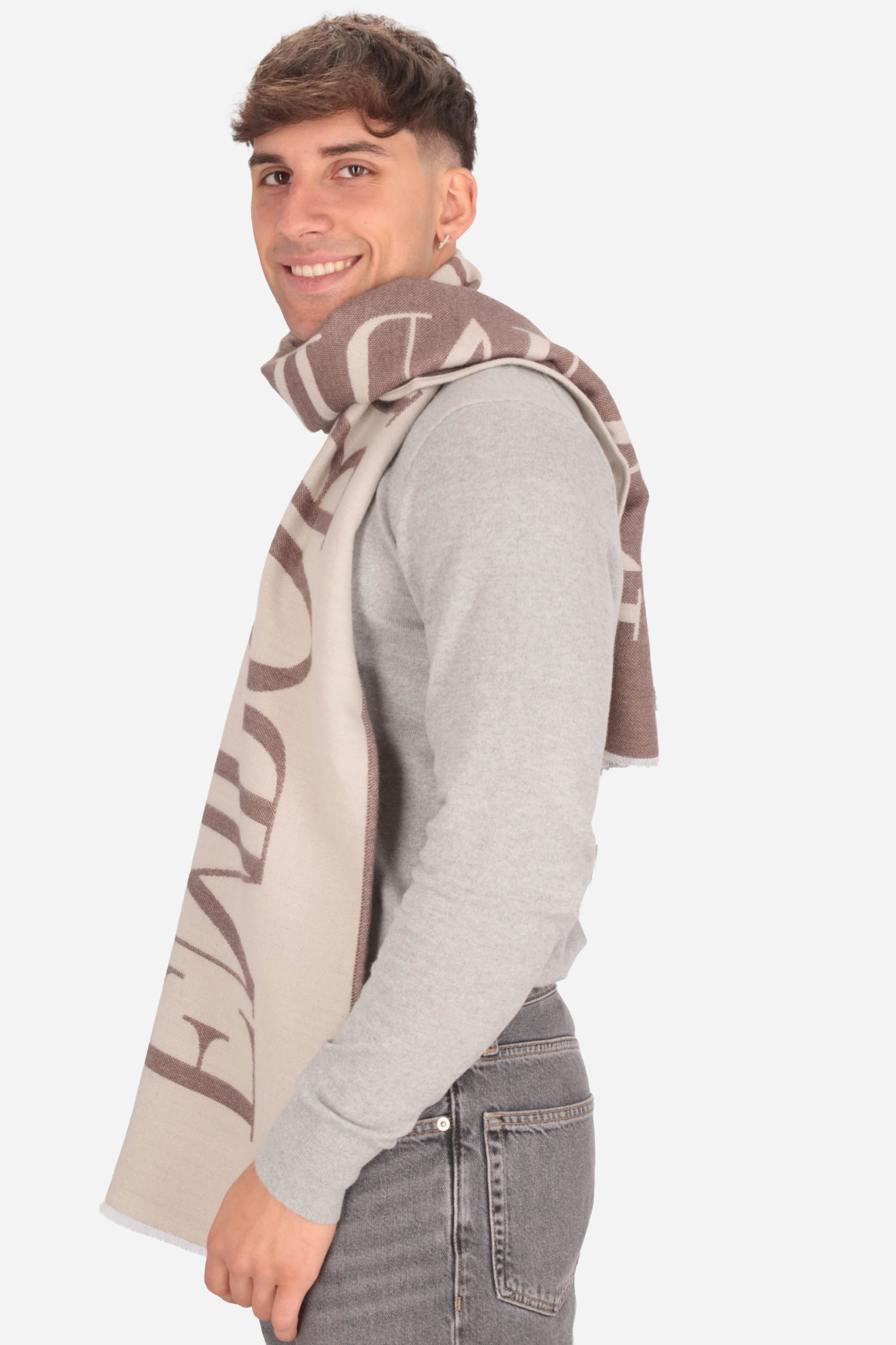 MARRONE | EMPORIO ARMANI - U EM003764 Sciarpa