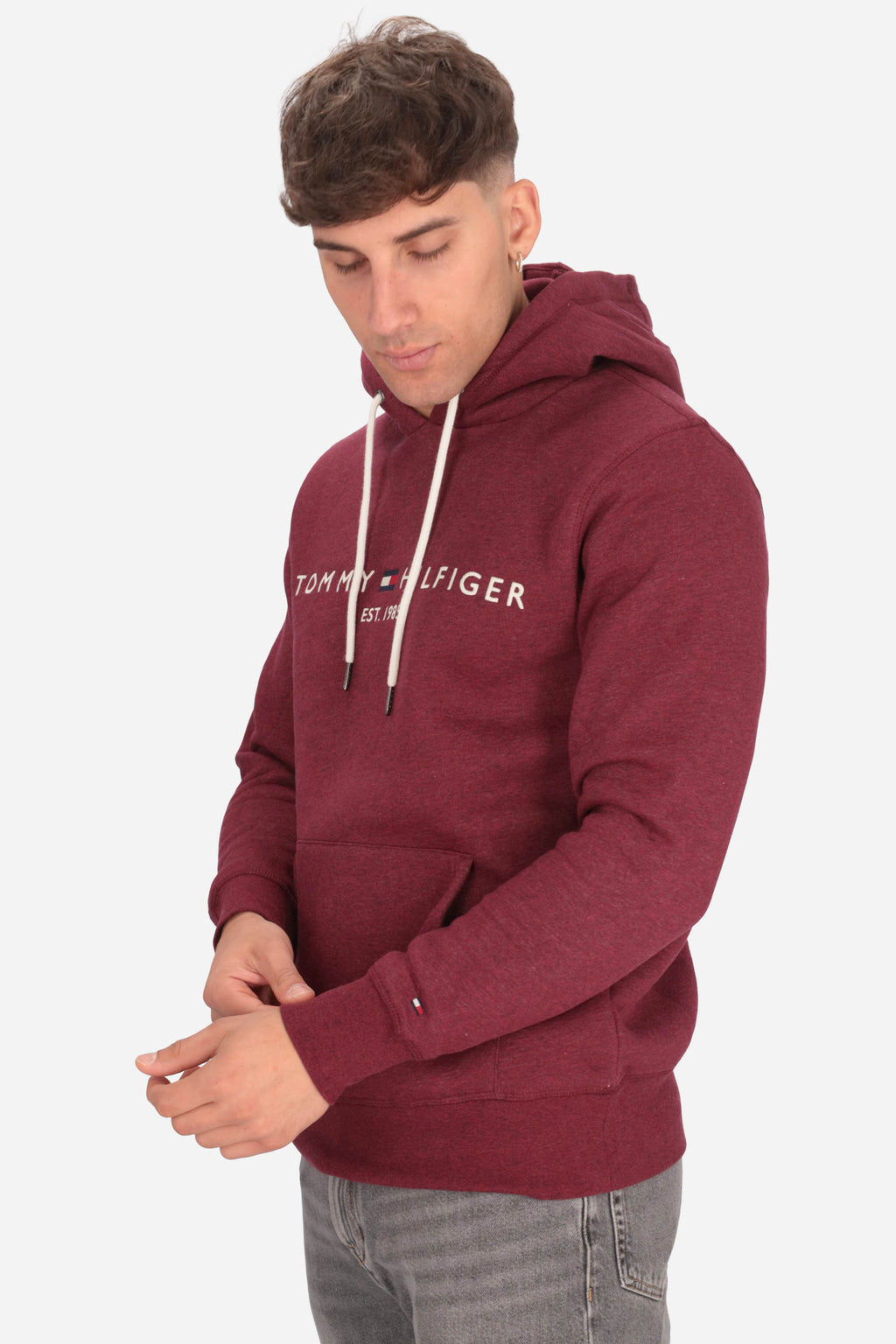 BORDEAUX | TOMMY HILFIGER - U 0MW11599 Felpa